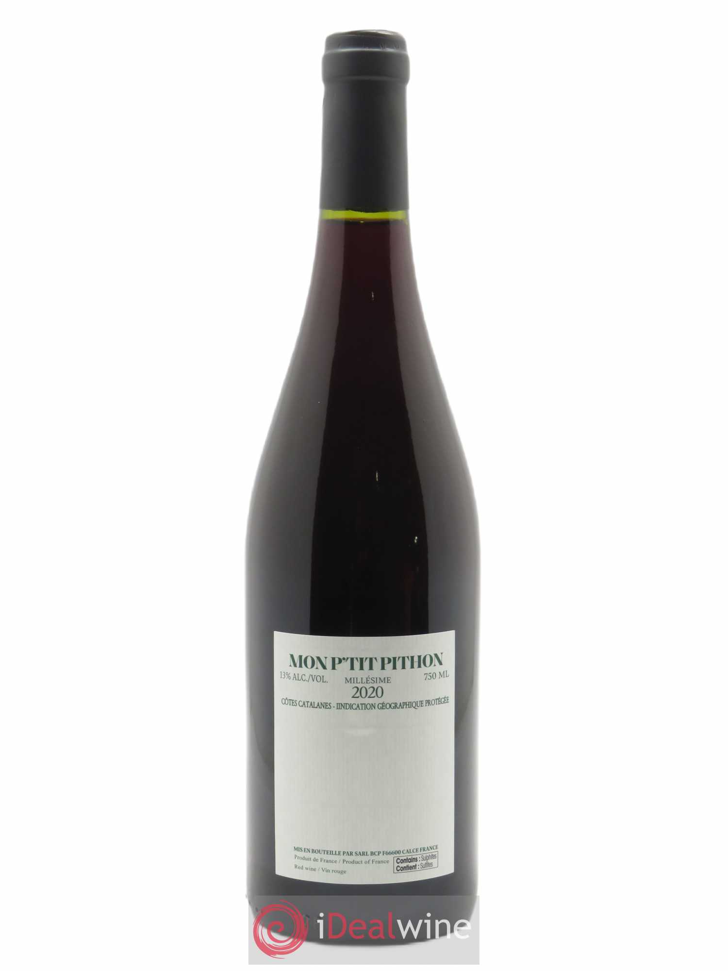 Côtes Catalanes Olivier Pithon Mon P'tit Pithon 2020 - Lot of 1 bottle - 1