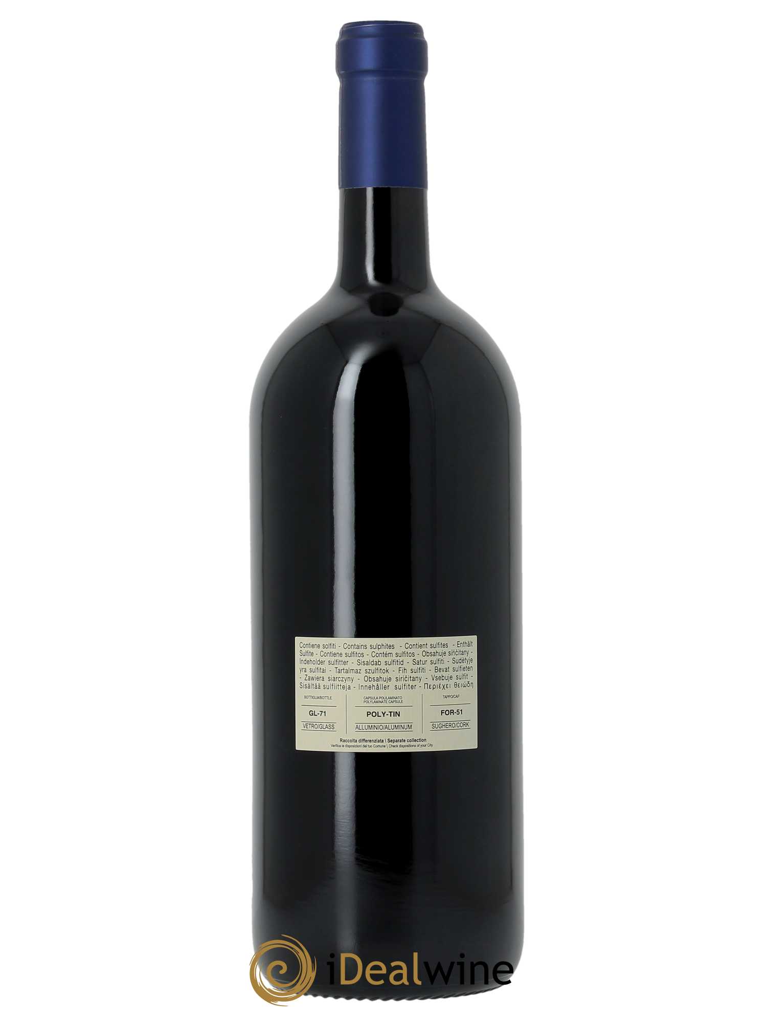 Bolgheri DOC Sassicaia Tenuta San Guido 2020 - Lot of 1 magnum - 1