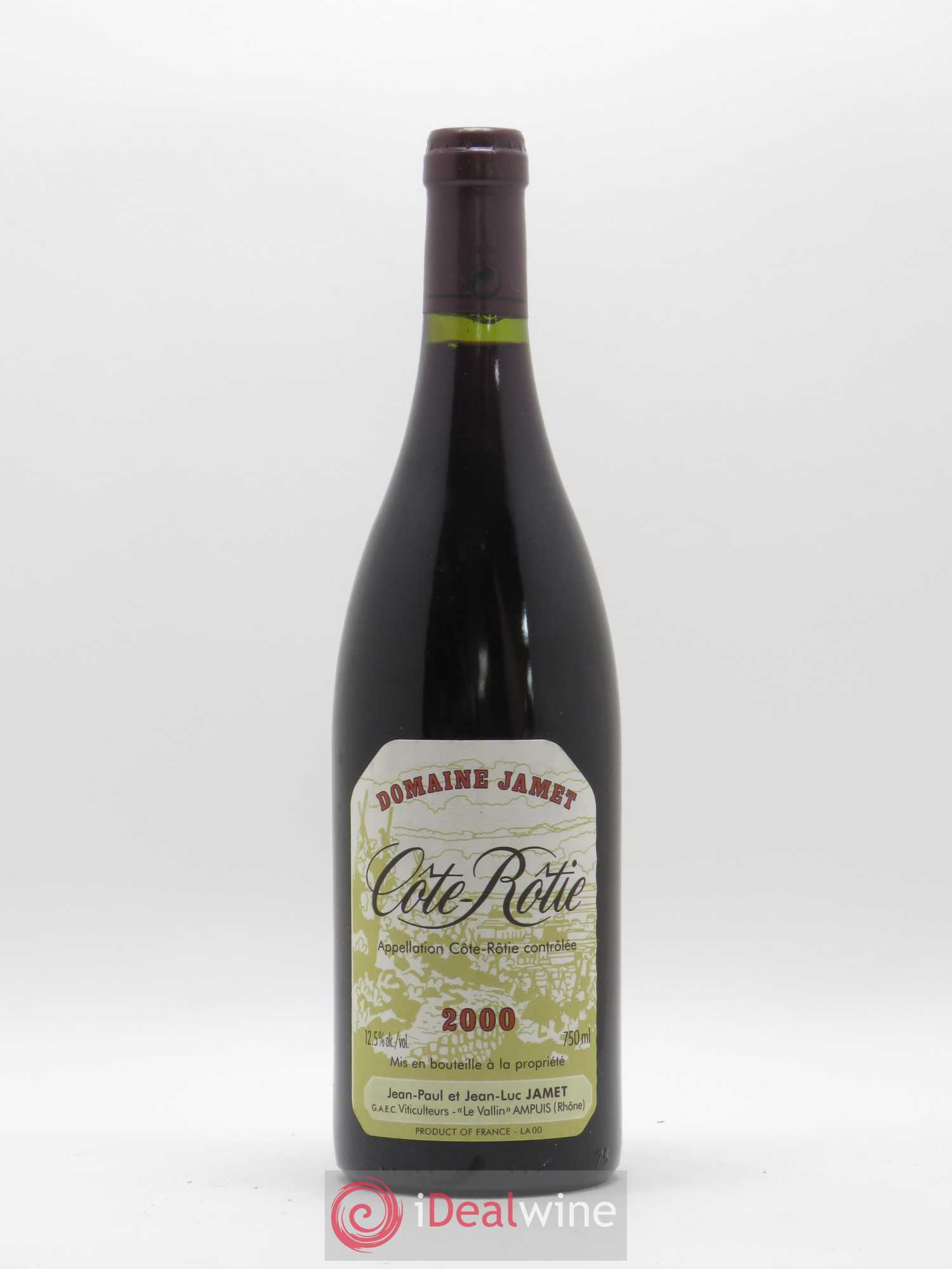 Côte-Rôtie Jamet (Domaine) 2000 - Lot de 1 bouteille - 0