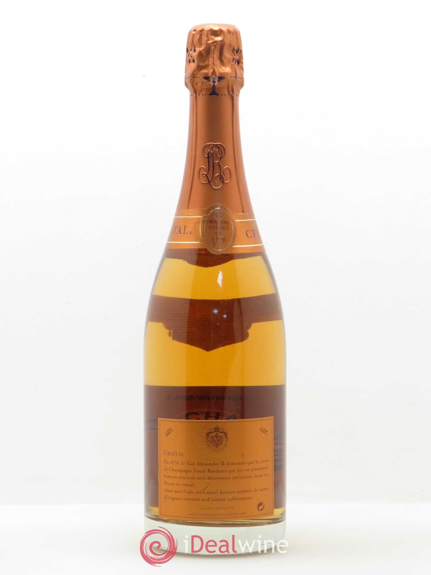 Cristal Louis Roederer 2000 - Lot de 1 bouteille - 1