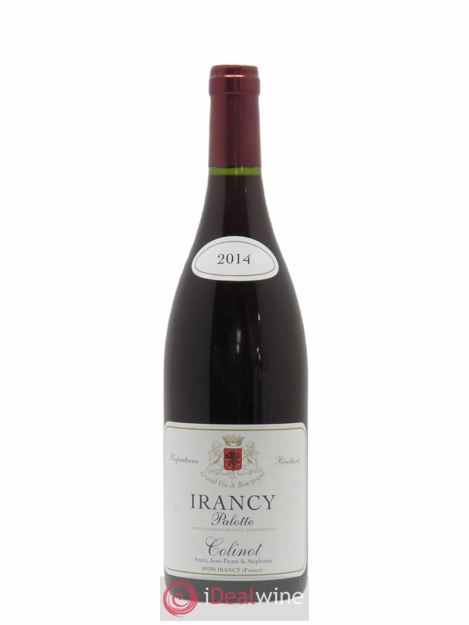 Irancy Palotte Colinot 2014 - Lot de 1 bouteille - 0