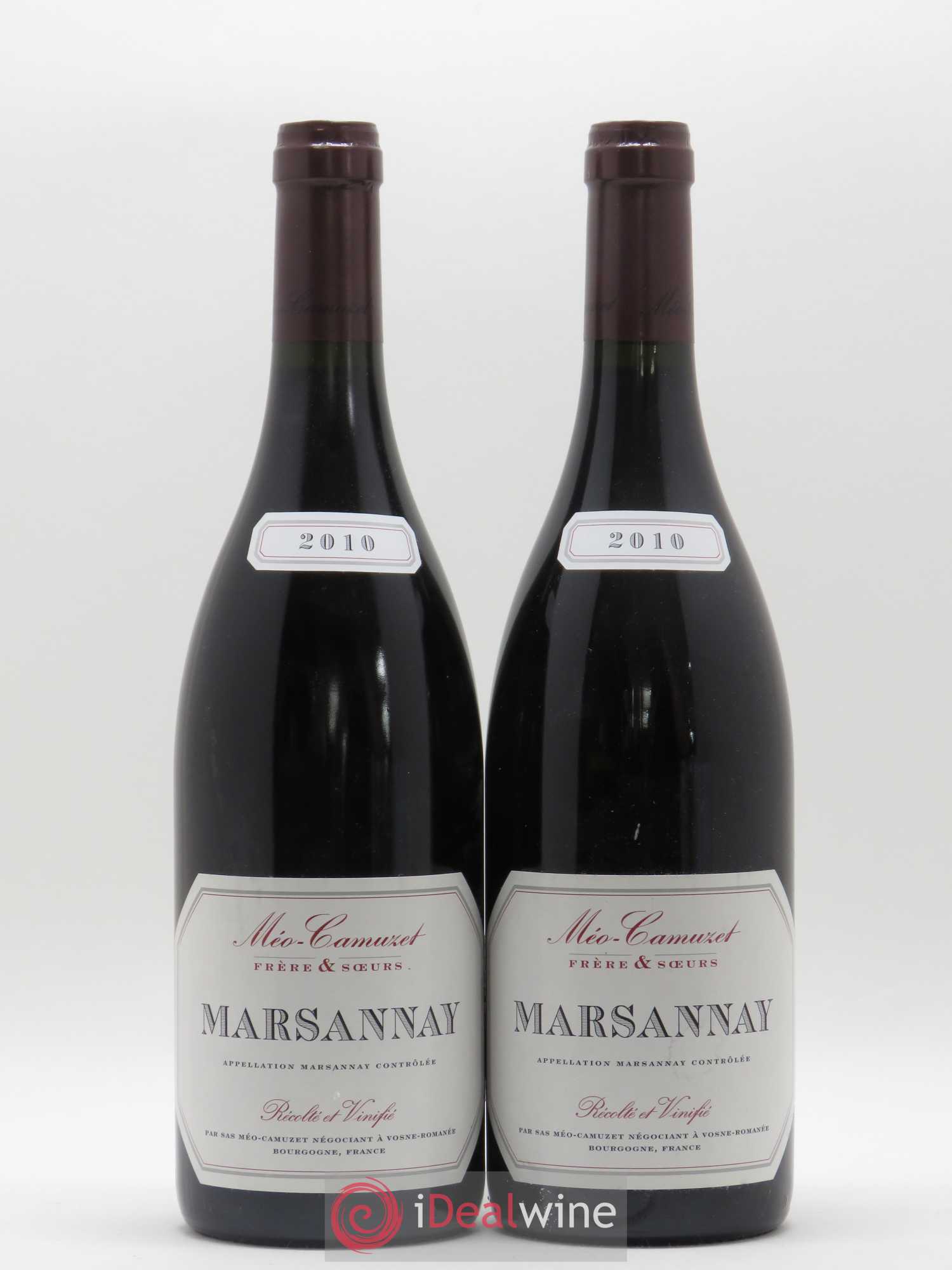 Marsannay Méo-Camuzet (Frère & Soeurs) 2010 - Lot de 2 bouteilles - 0