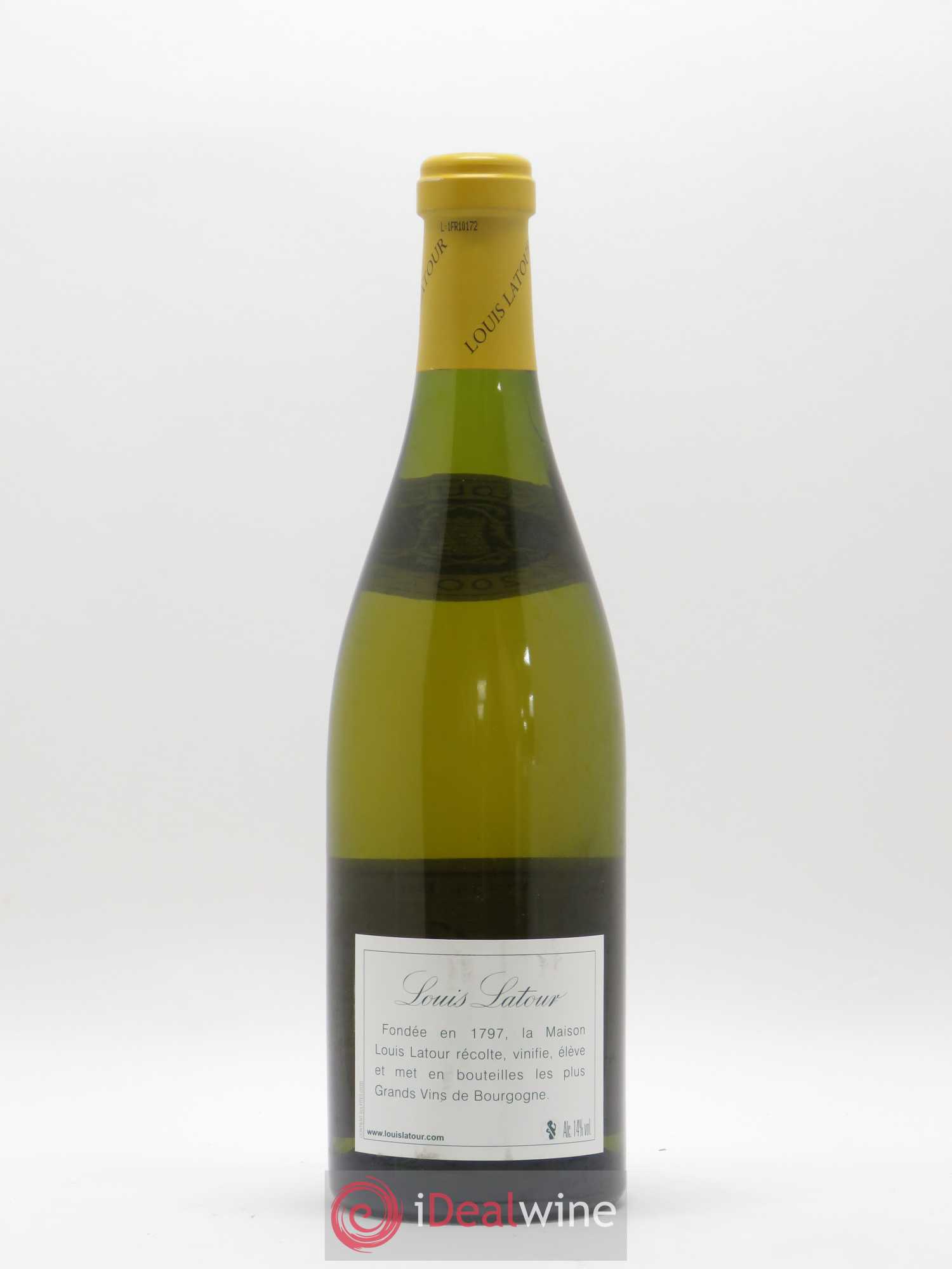 Montrachet Grand Cru Louis Latour 2007 - Lot de 1 bouteille - 1