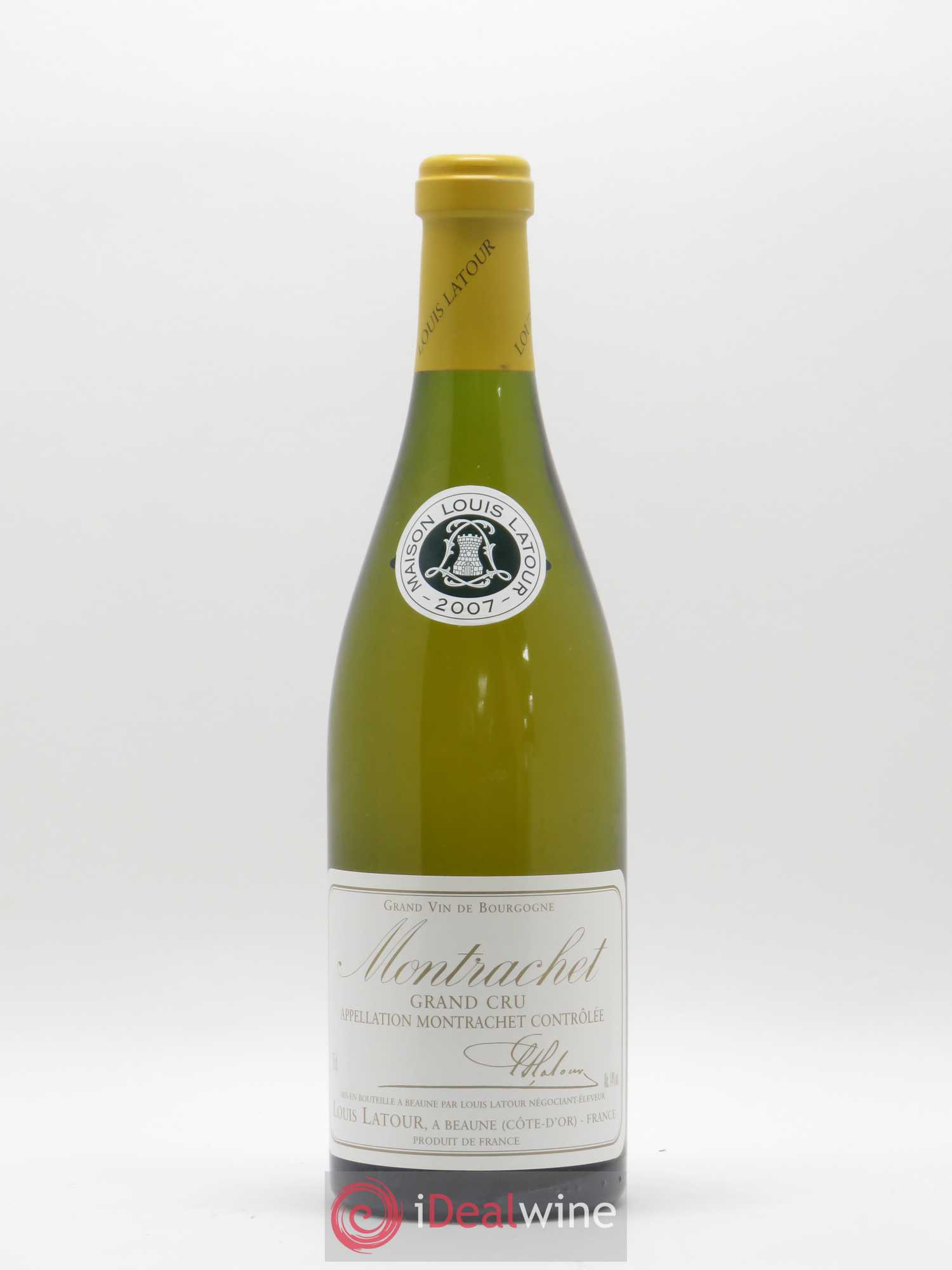 Montrachet Grand Cru Louis Latour 2007 - Lot de 1 bouteille - 0