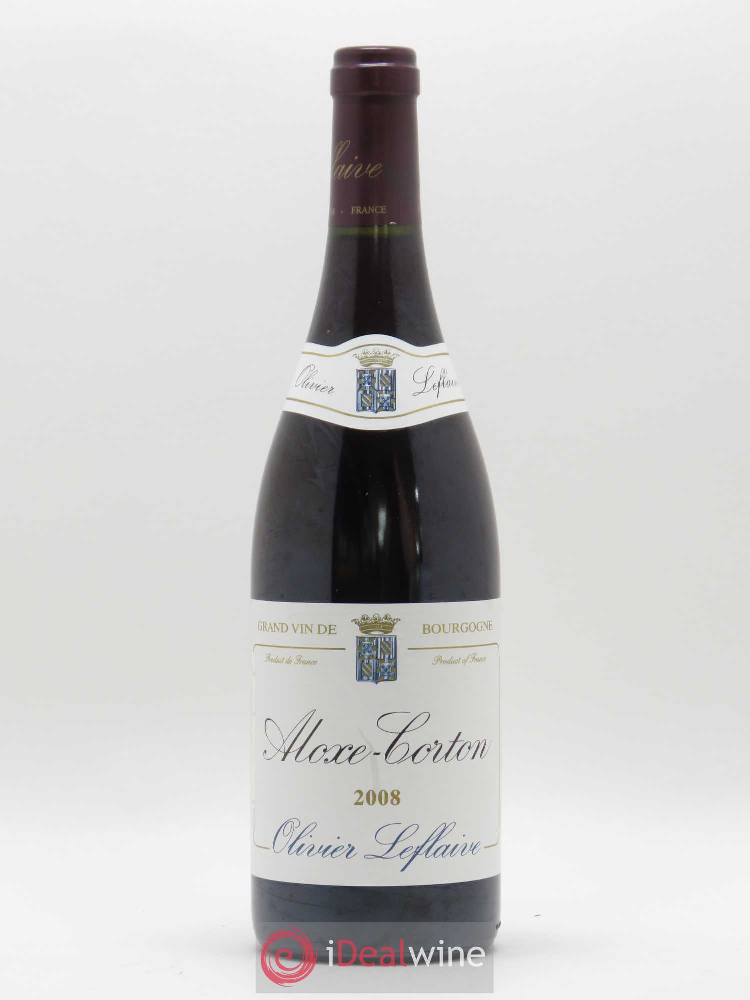 Aloxe-Corton Domaine Olivier Leflaive 2008 - Lot de 1 bouteille - 0