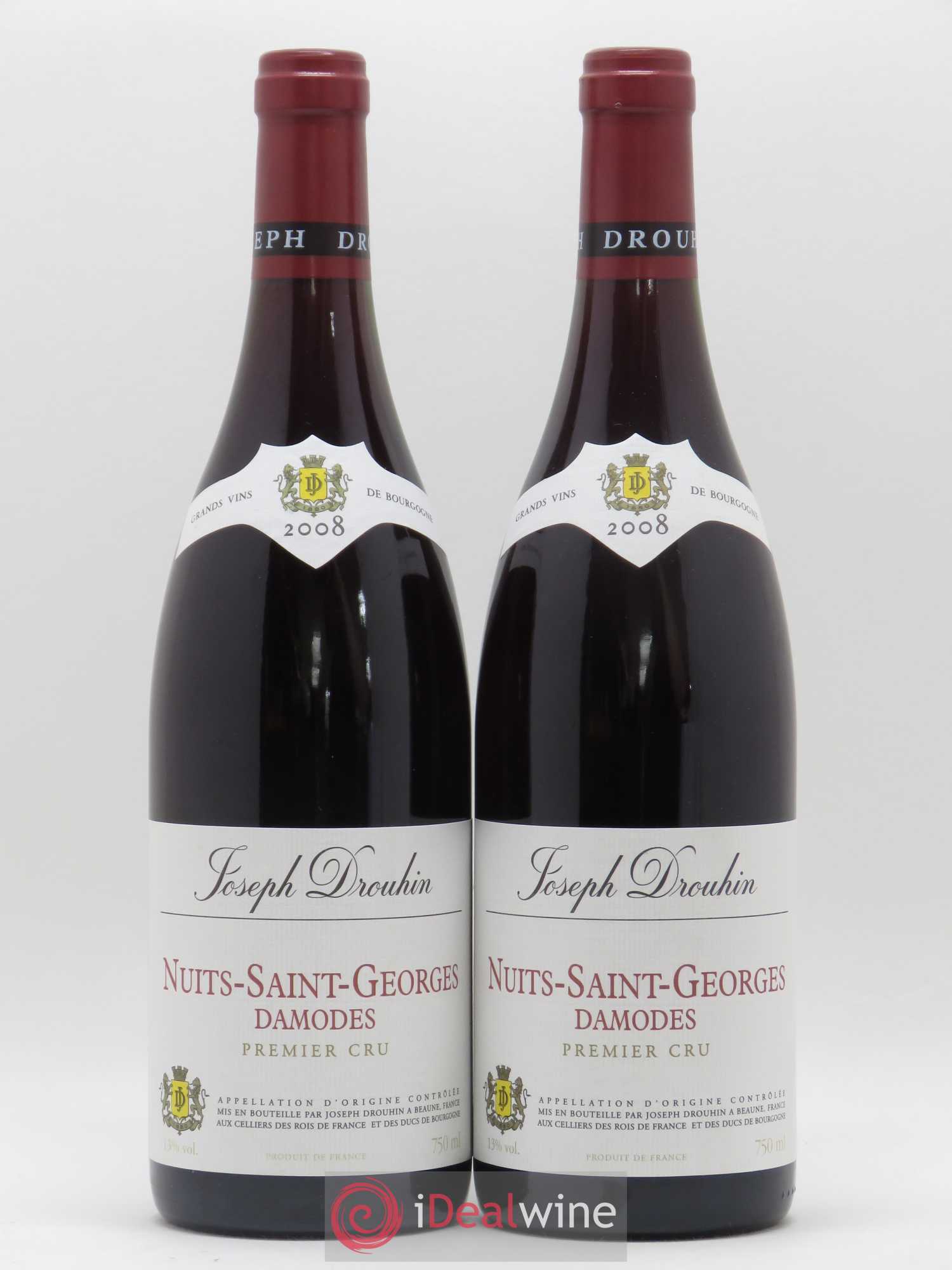 Nuits-Saint-Georges 1er Cru Les Damodes Joseph Drouhin 2008 - Posten von 2 Flaschen - 0