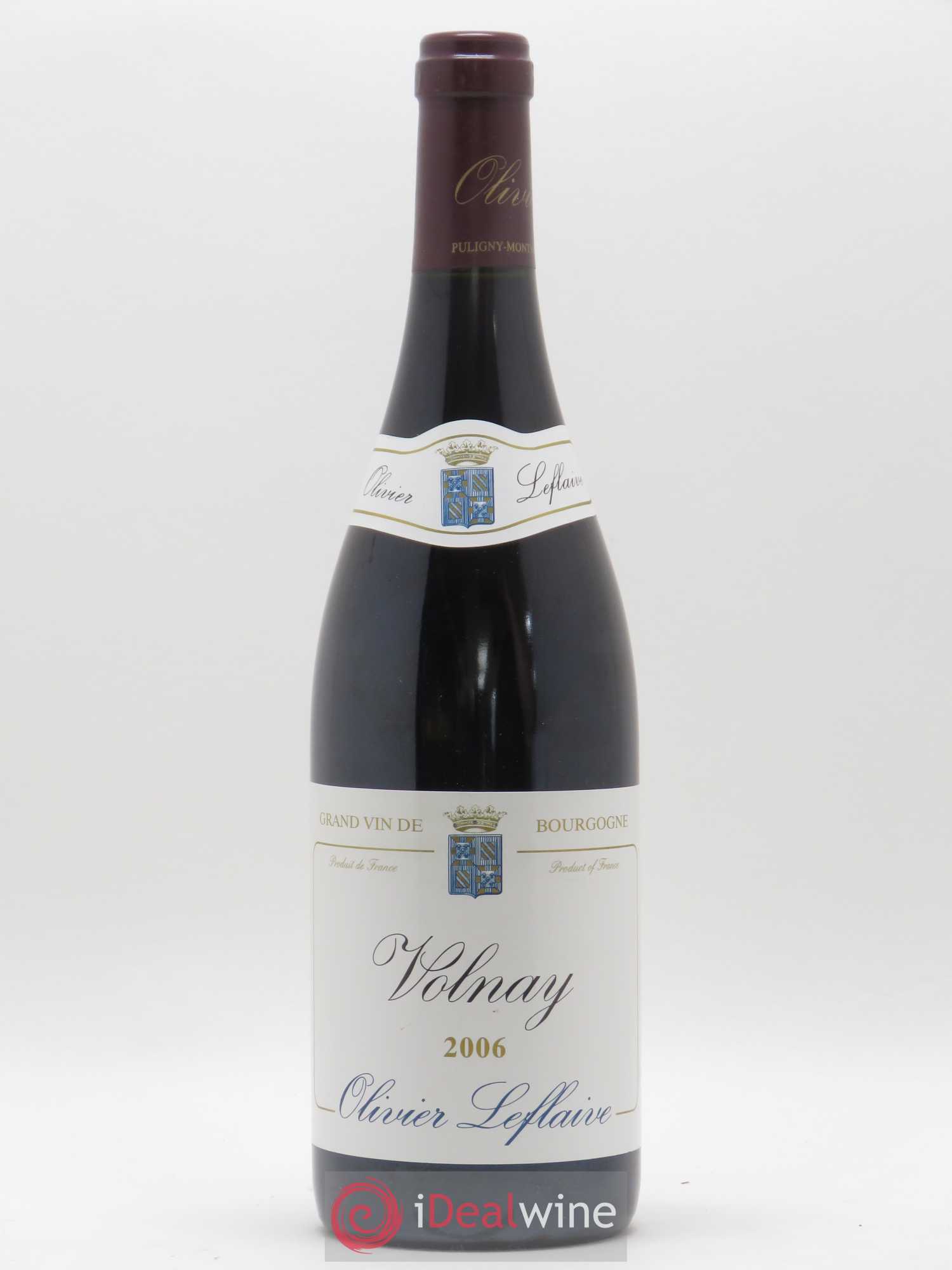 Volnay Domaine Olivier Leflaive 2006 - Lot de 1 bouteille - 0