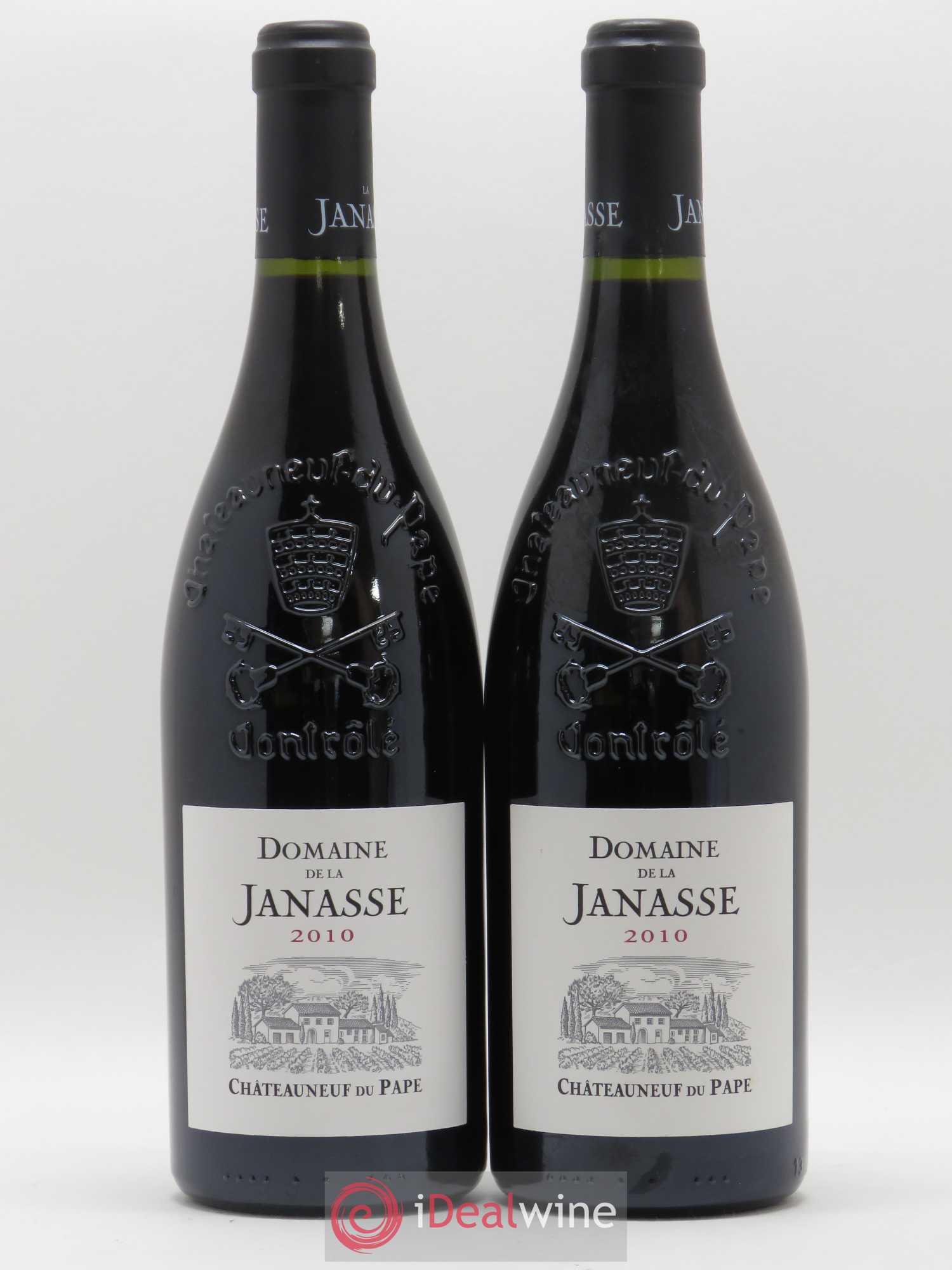 Châteauneuf-du-Pape La Janasse (Domaine de) 2010 - Lot de 2 bouteilles - 0
