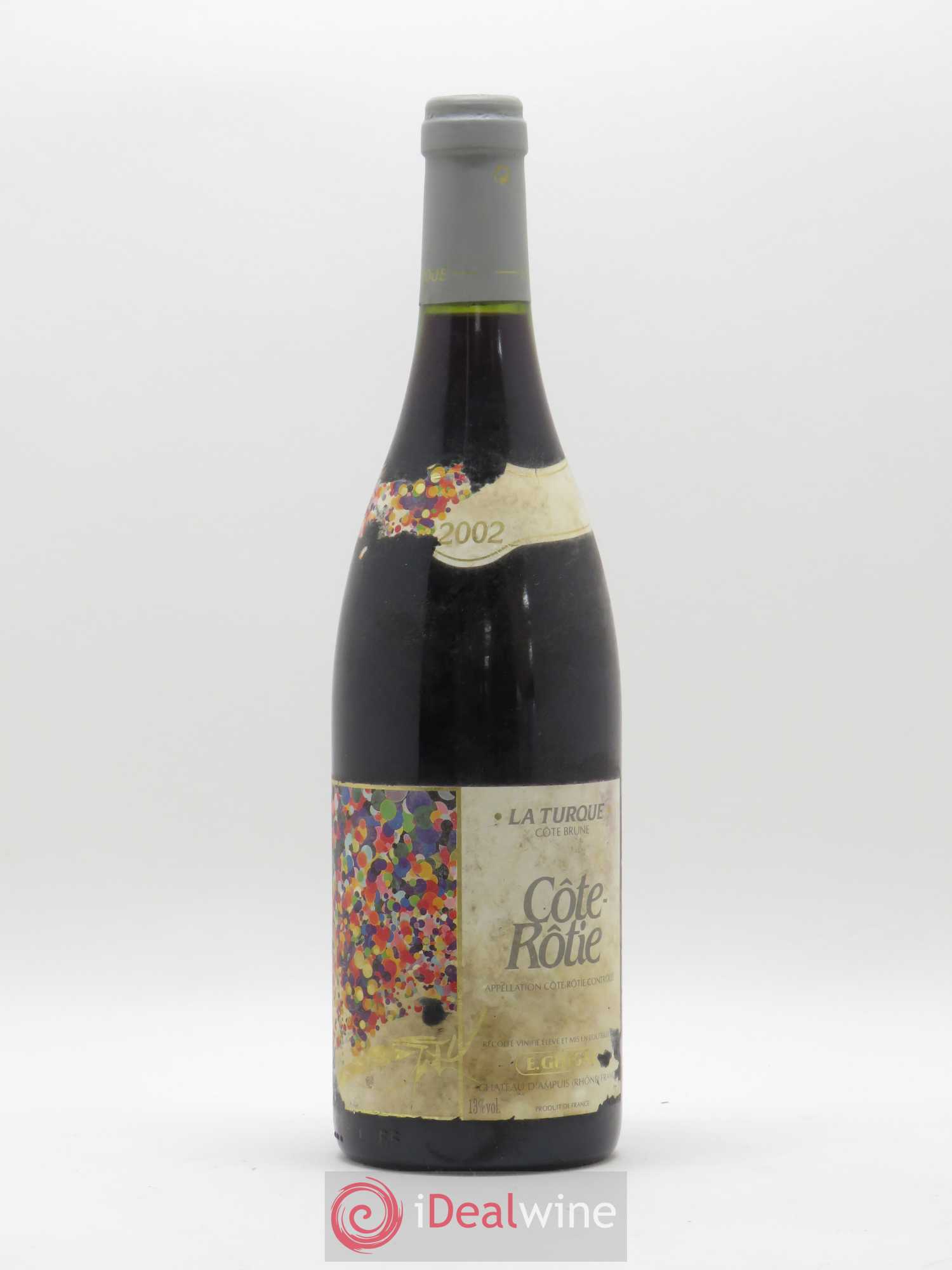 Côte-Rôtie La Turque Guigal 2002 - Lot de 1 bouteille - 0