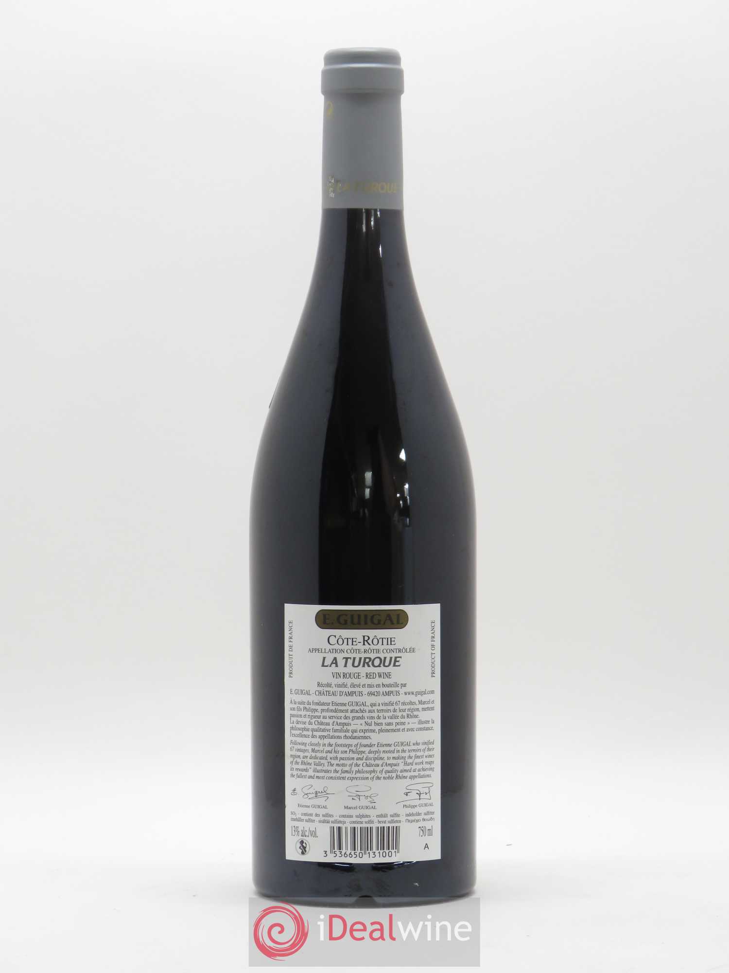 Côte-Rôtie La Turque Guigal 2008 - Lot de 1 bouteille - 1