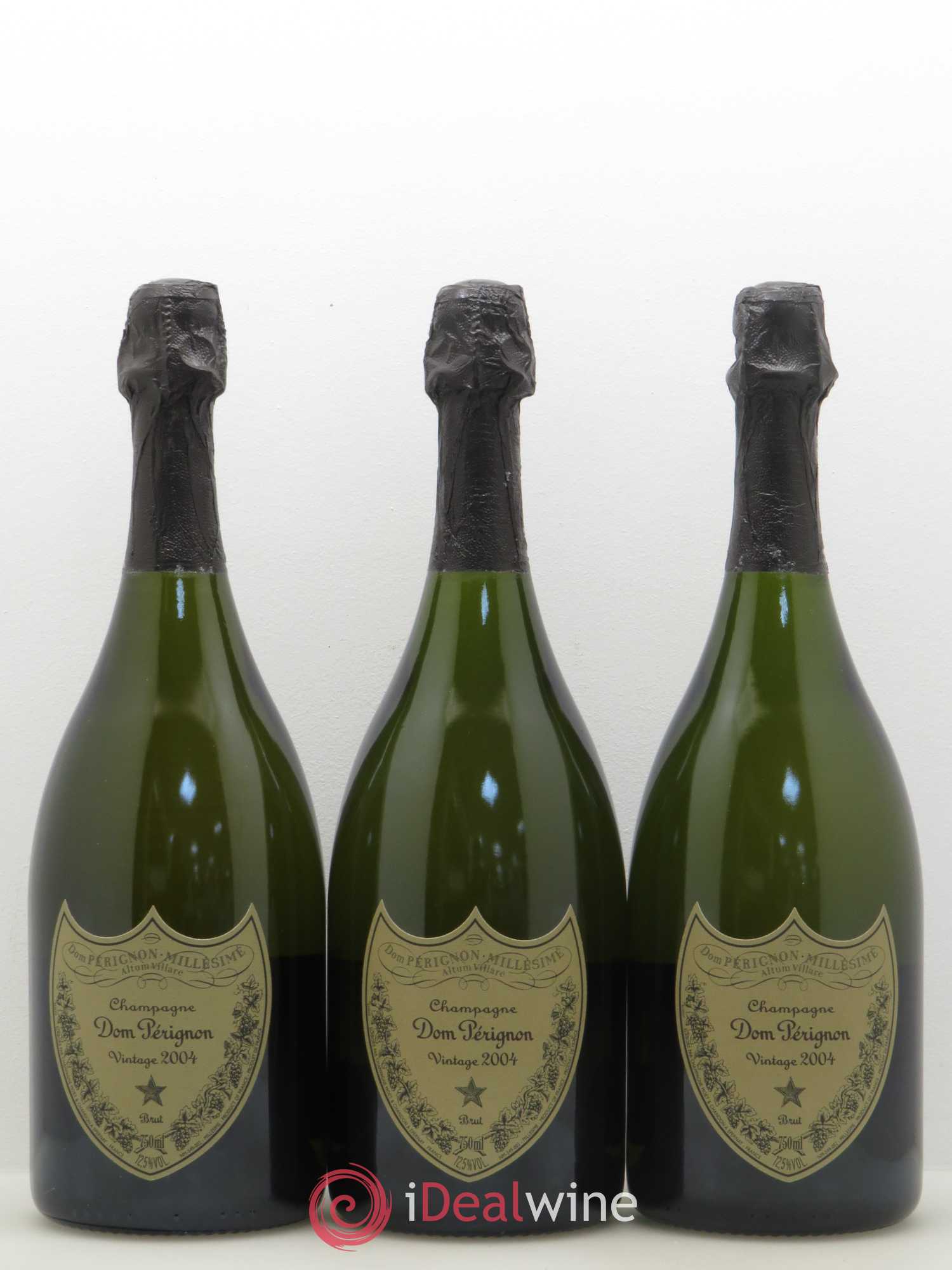 Brut Dom Pérignon 2004 - Lot de 3 bouteilles - 0