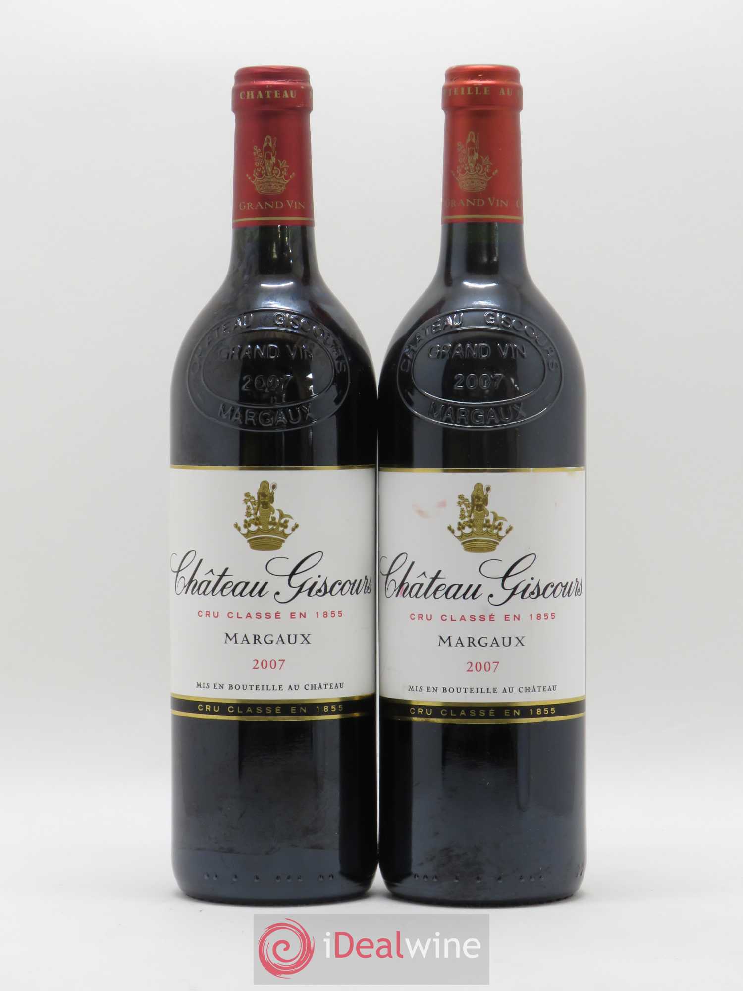 Château Giscours 3ème Grand Cru Classé 2007 - Lot de 2 bouteilles - 0