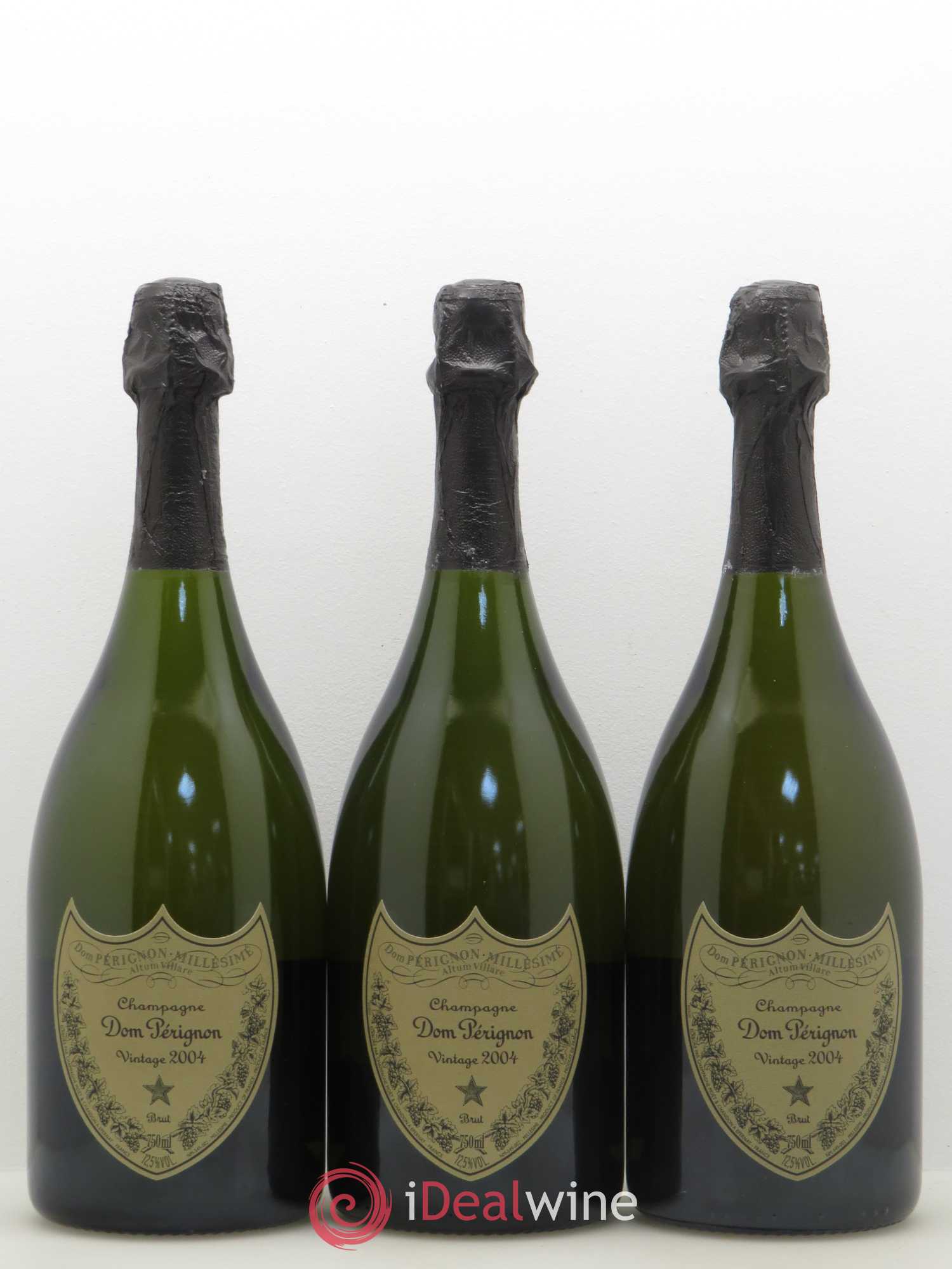 Brut Dom Pérignon 2004 - Lot de 3 bouteilles - 0