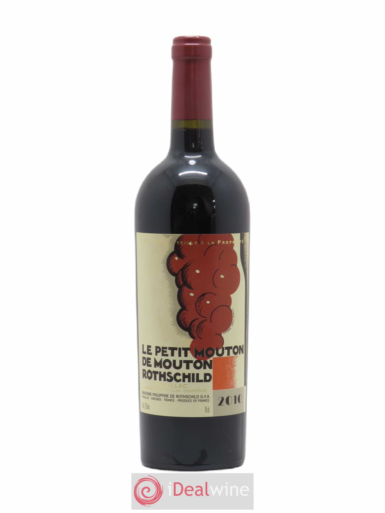 Petit Mouton Second Vin 2010 - Lot de 1 bouteille - 0