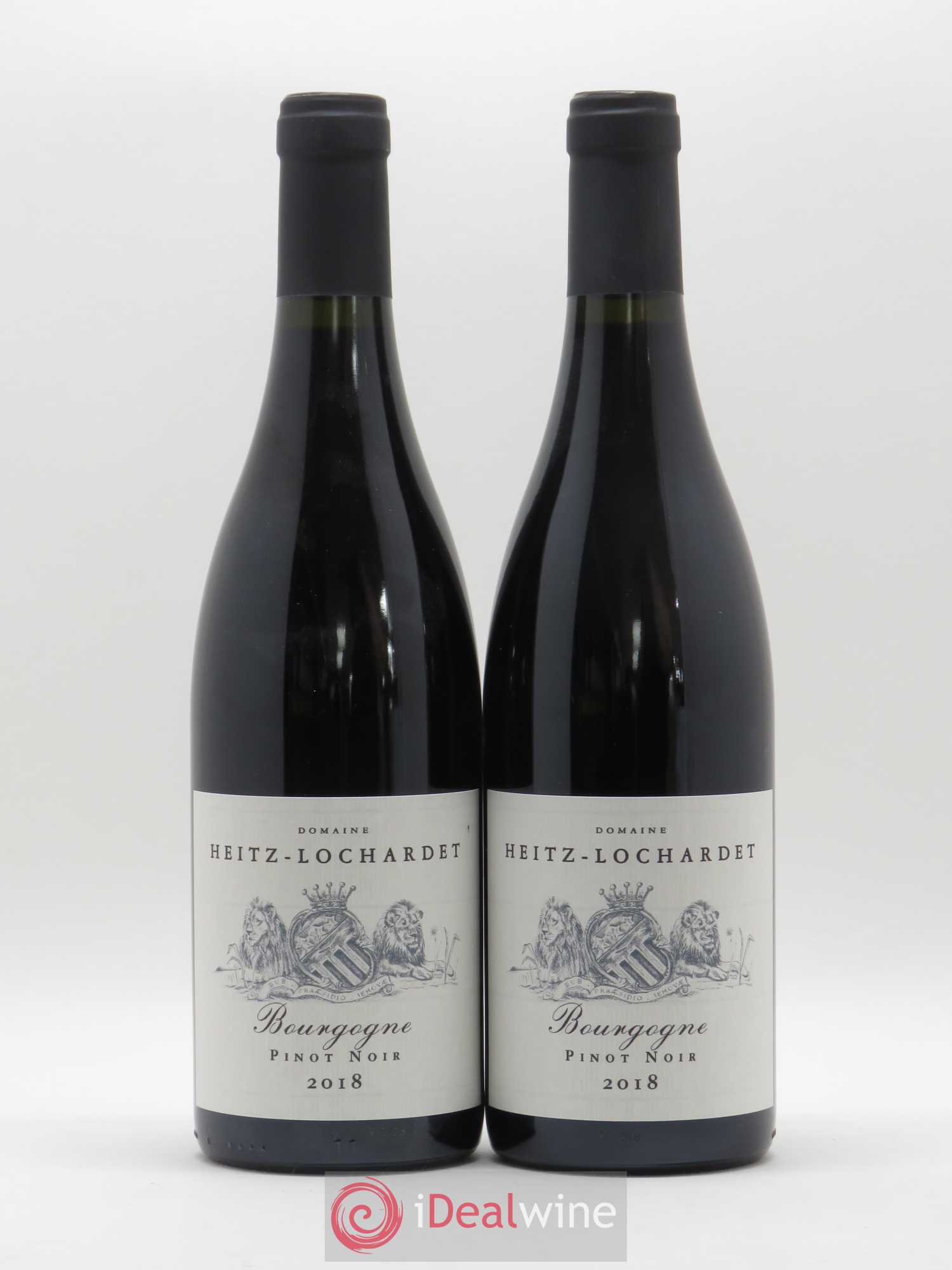Bourgogne Pinot Noir Domaine Heitz Lochardet 2018 - Posten von 2 Flaschen - 0