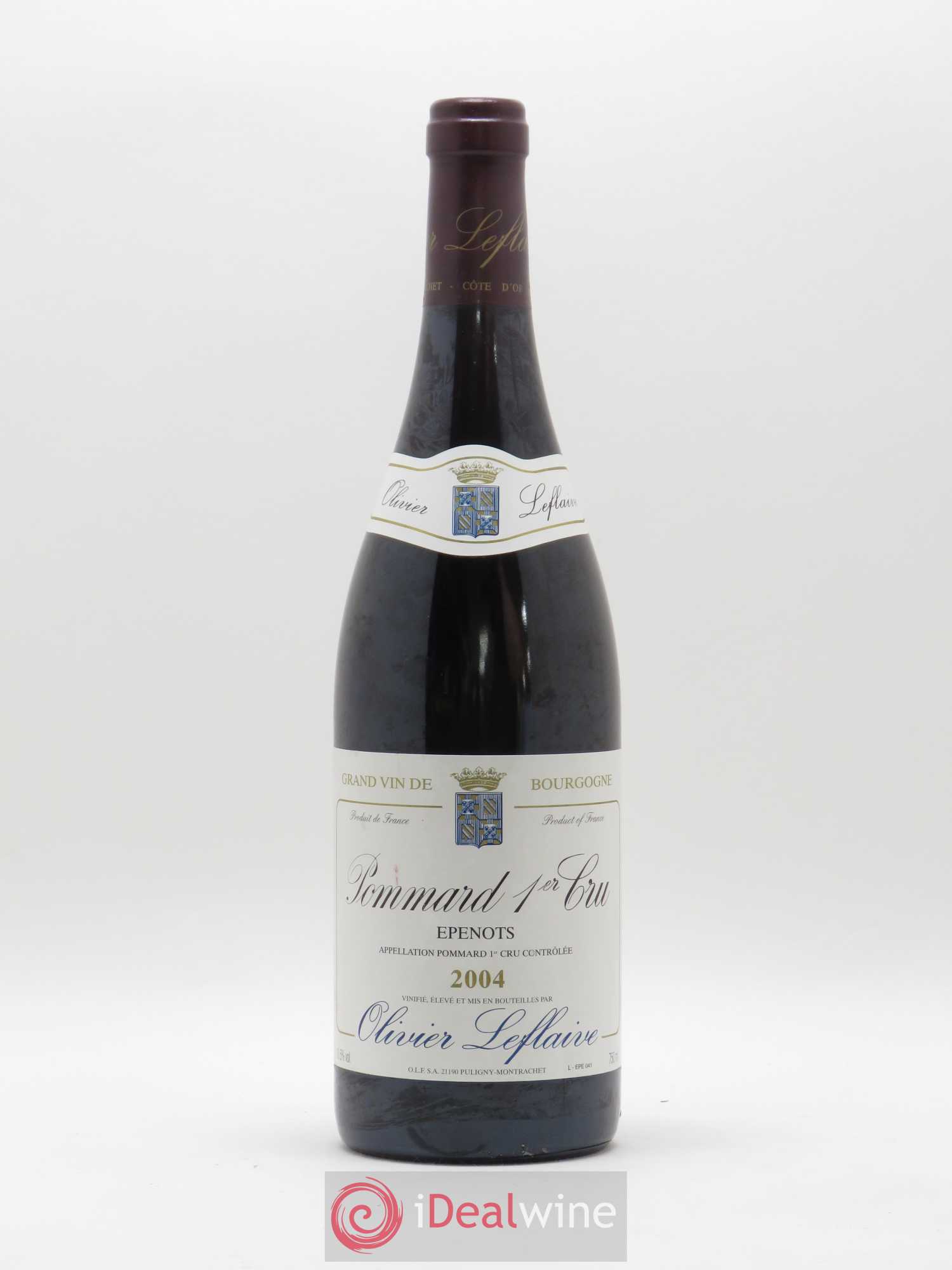 Pommard 1er Cru Epenots Domaine Olivier Leflaive 2004 - Posten von 1 Flasche - 0