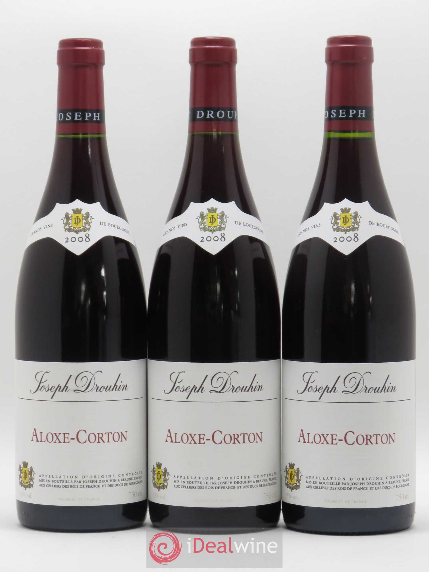 Aloxe-Corton Joseph Drouhin 2008 - Lot de 3 bouteilles - 0