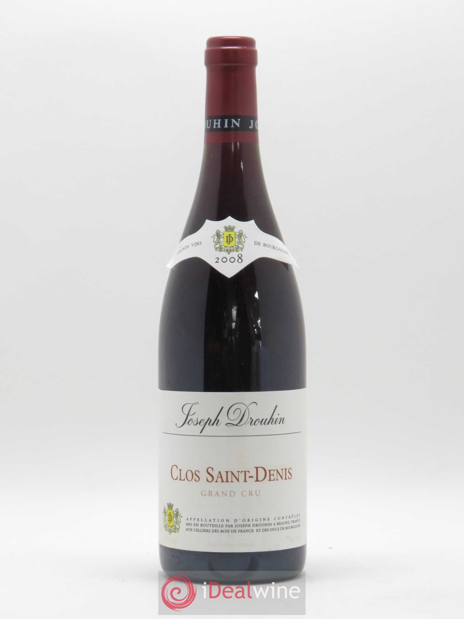 Clos Saint-Denis Grand Cru Joseph Drouhin 2008 - Lot de 1 bouteille - 0
