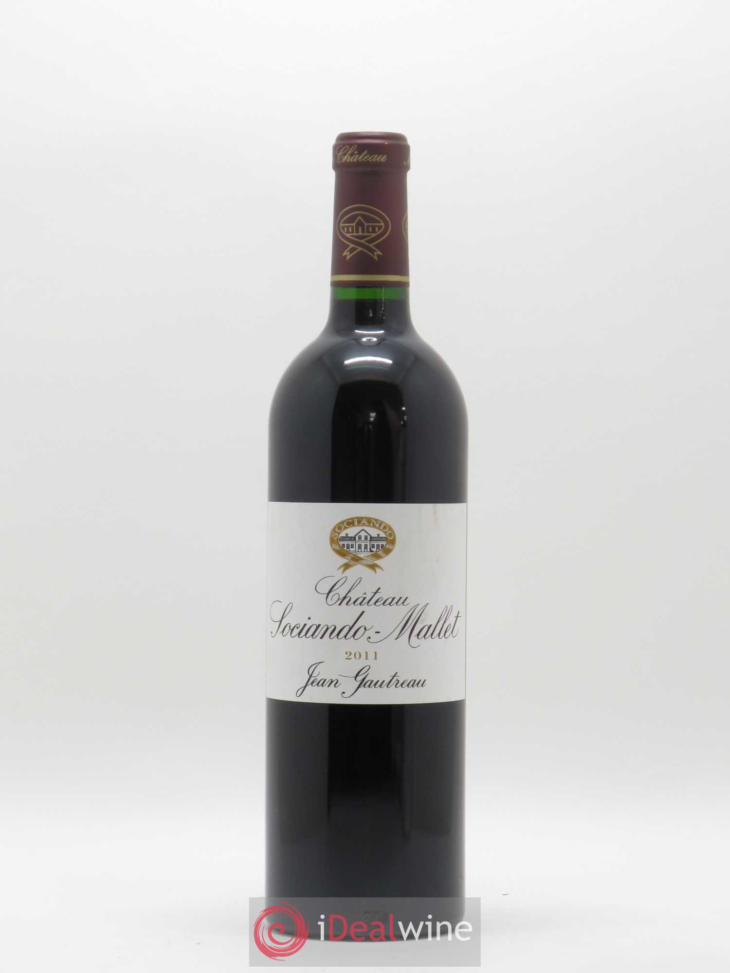 Château Sociando Mallet 2011 - Lot de 1 bouteille - 0