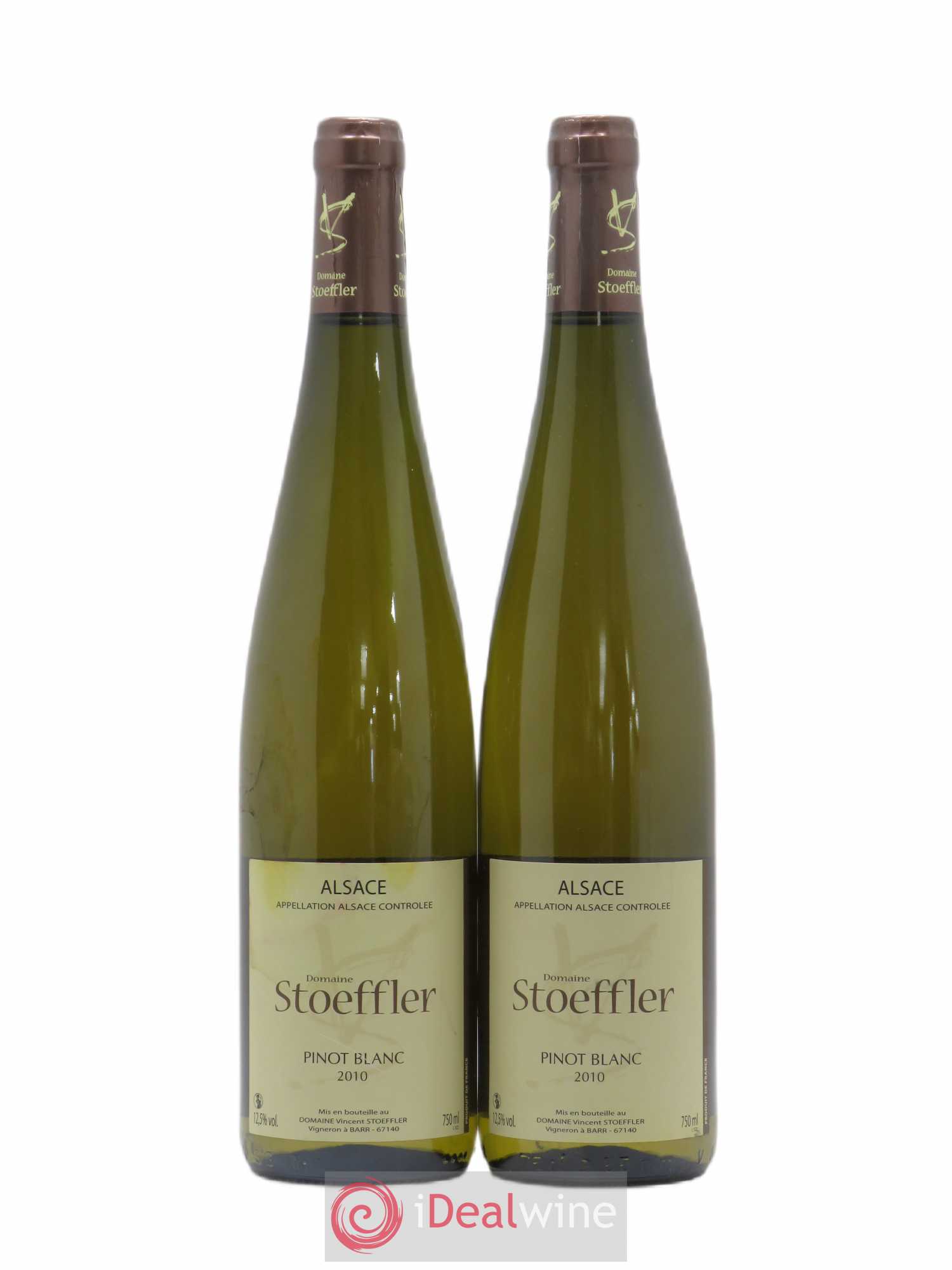 Alsace Pinot blanc Domaine Stoeffler 2010 - Posten von 2 Flaschen - 0
