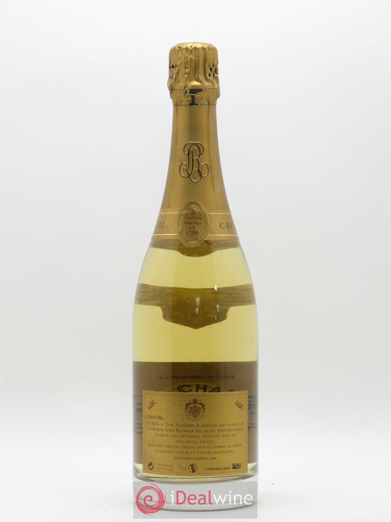 Cristal Louis Roederer 2004 - Lot de 1 bouteille - 1