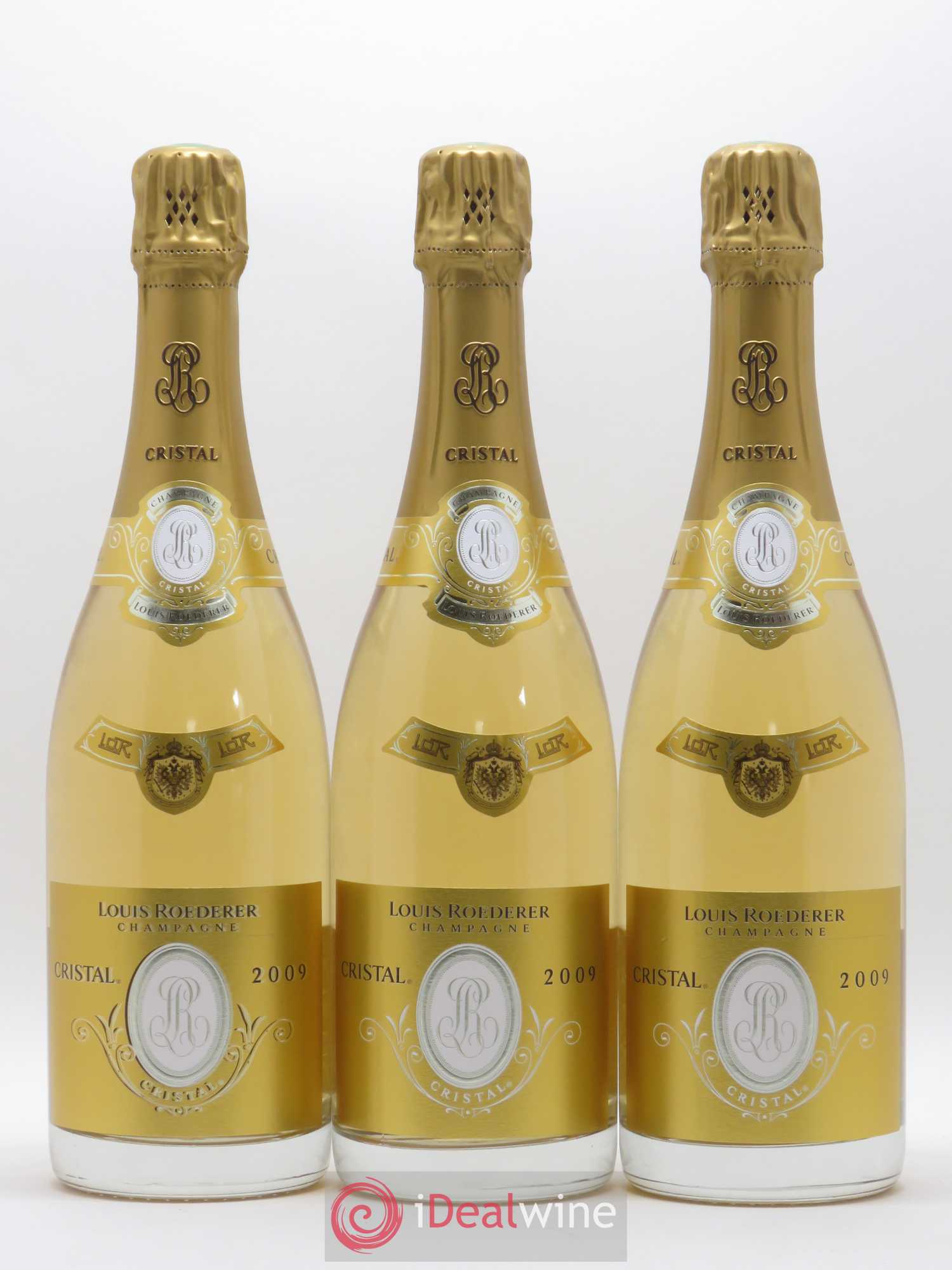 Cristal Louis Roederer 2009 - Lot de 3 bouteilles - 0