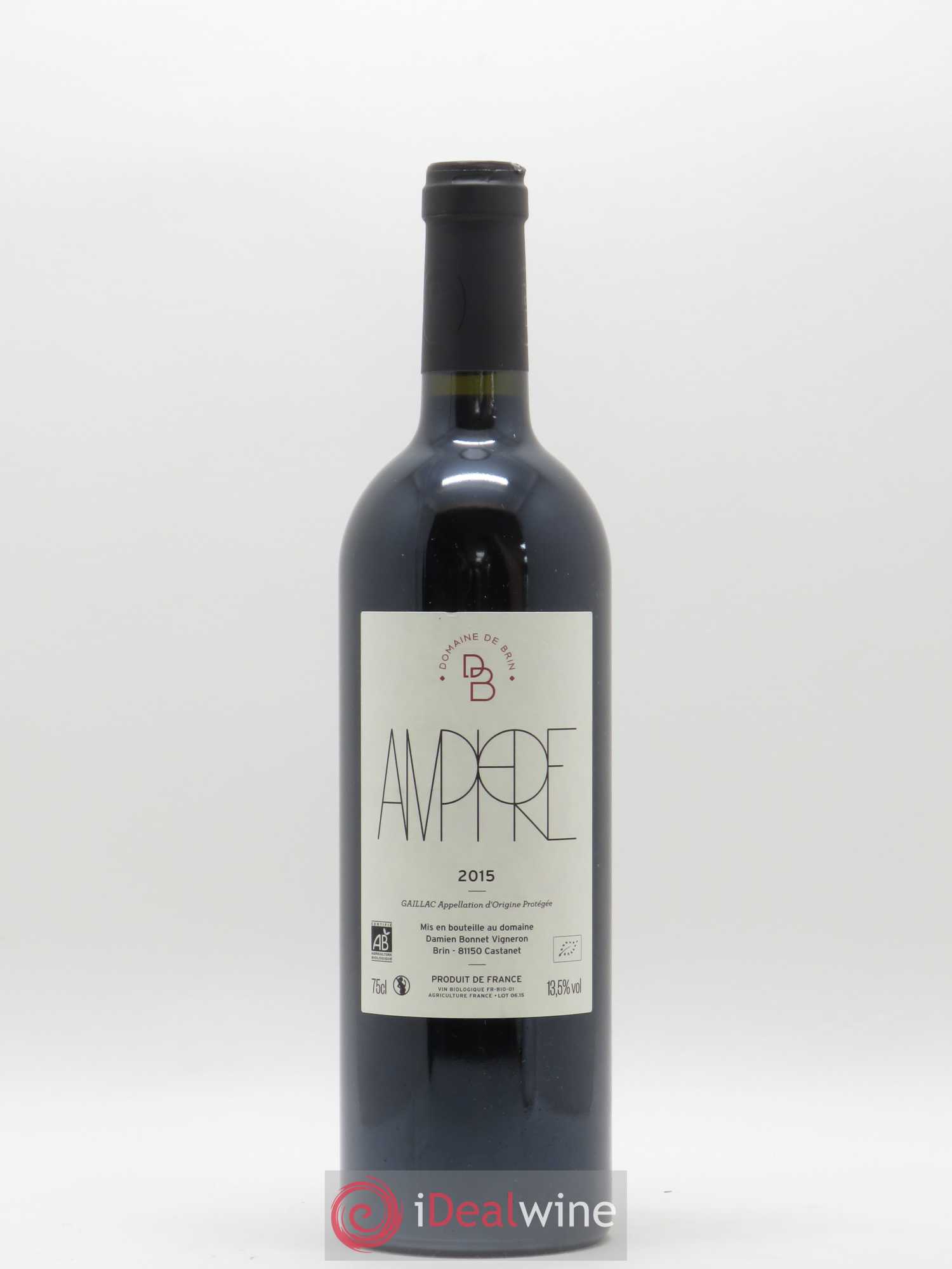 Gaillac Amphore Domaine Damien Bonnet 2015 - Posten von 1 Flasche - 0