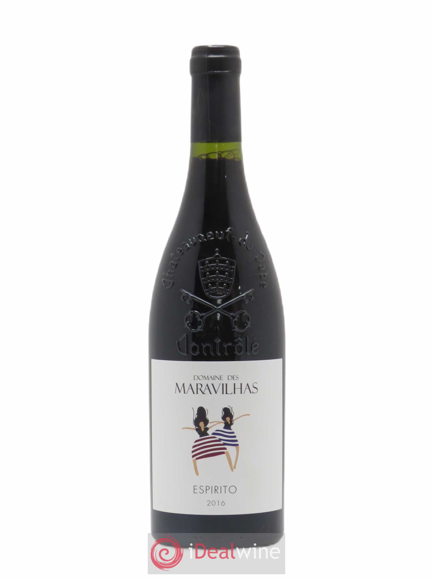 Châteauneuf-du-Pape Espirito Domaine Des Maravilhas 2016 - Posten von 1 Flasche - 0