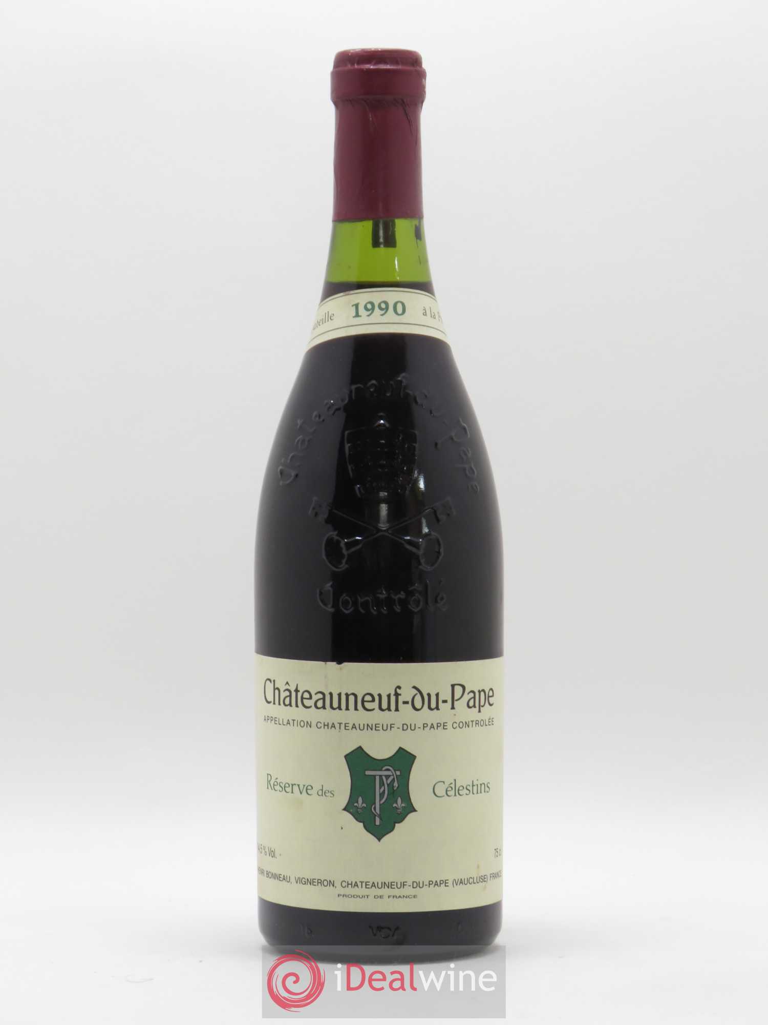 Châteauneuf-du-Pape Réserve des Célestins Henri Bonneau & Fils 1990 - Lot de 1 bouteille - 0
