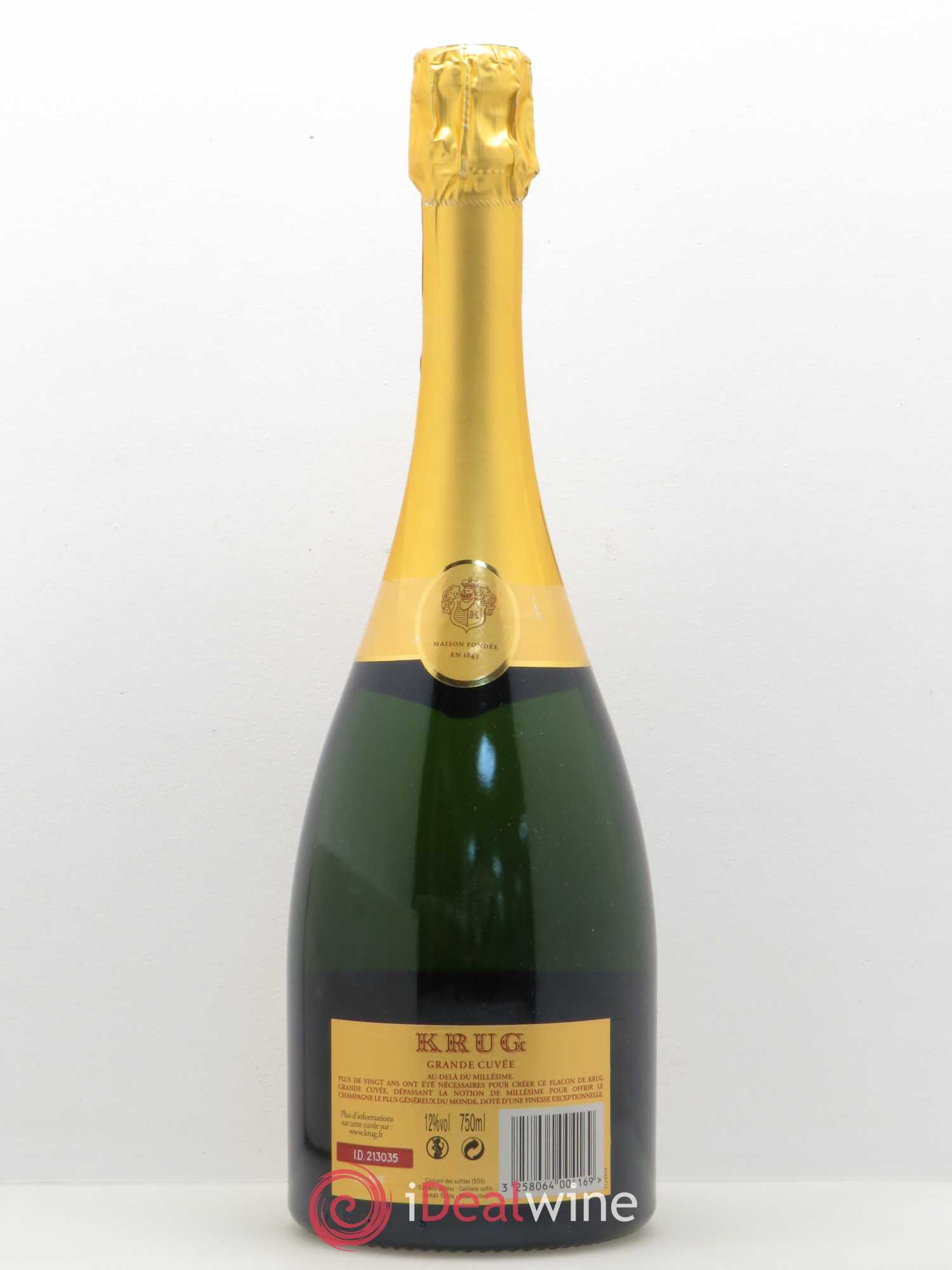 Grande Cuvée Brut Krug - Lot de 1 bouteille - 1