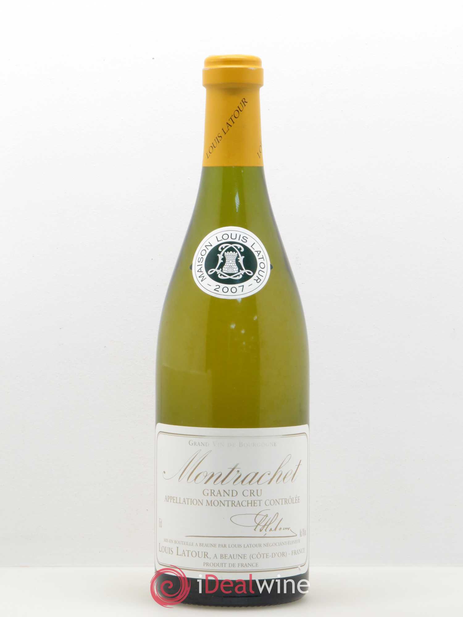 Montrachet Grand Cru Louis Latour 2007 - Lot de 1 bouteille - 0