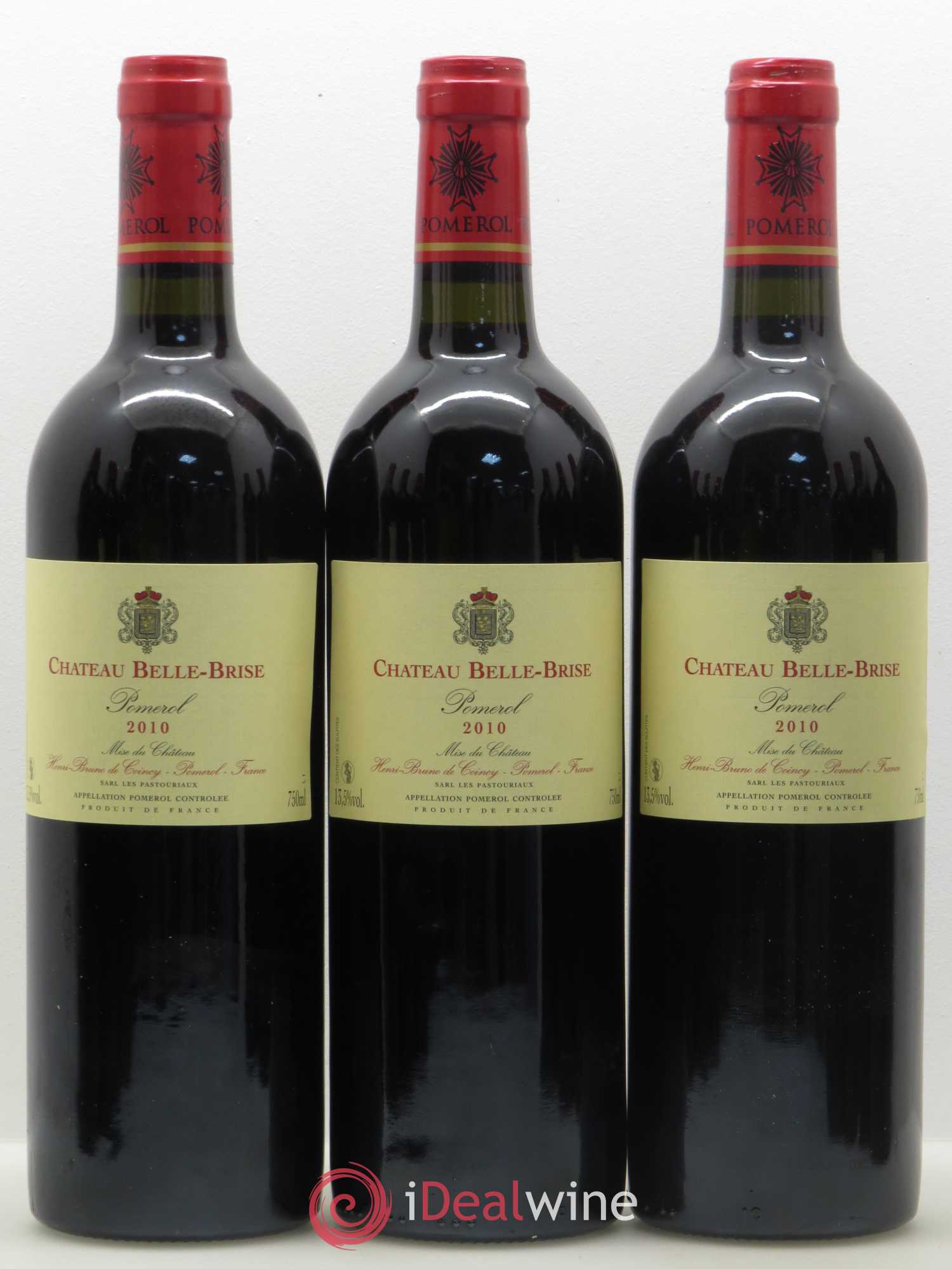Château Belle-Brise 2010 - Lot de 12 bouteilles - 1