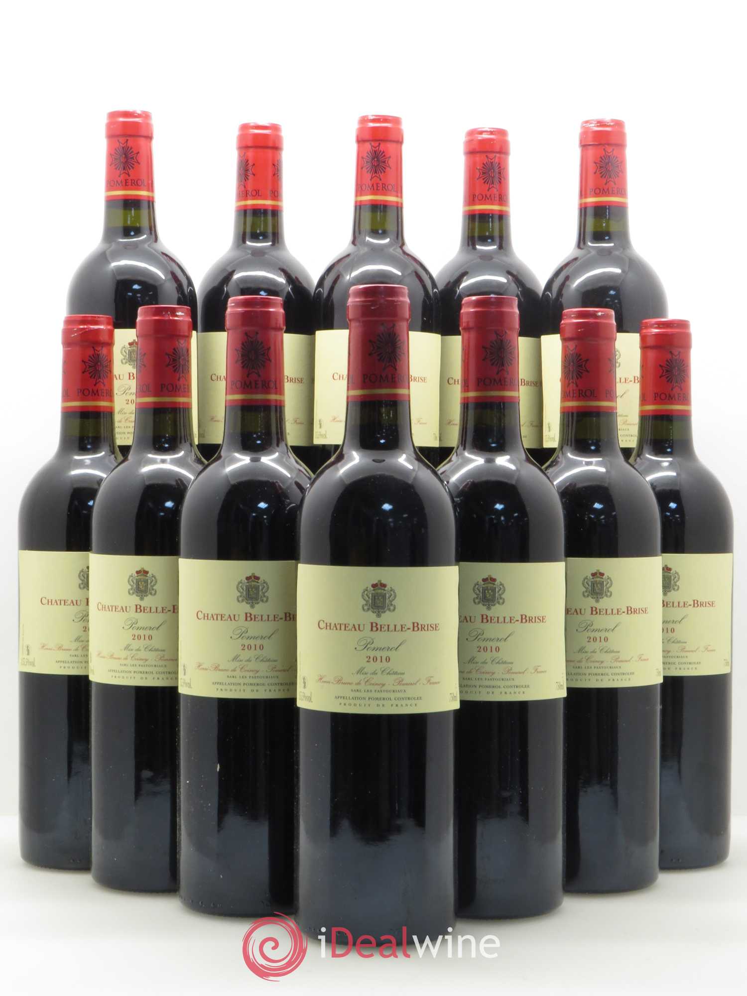 Château Belle-Brise 2010 - Lot de 12 bouteilles - 0