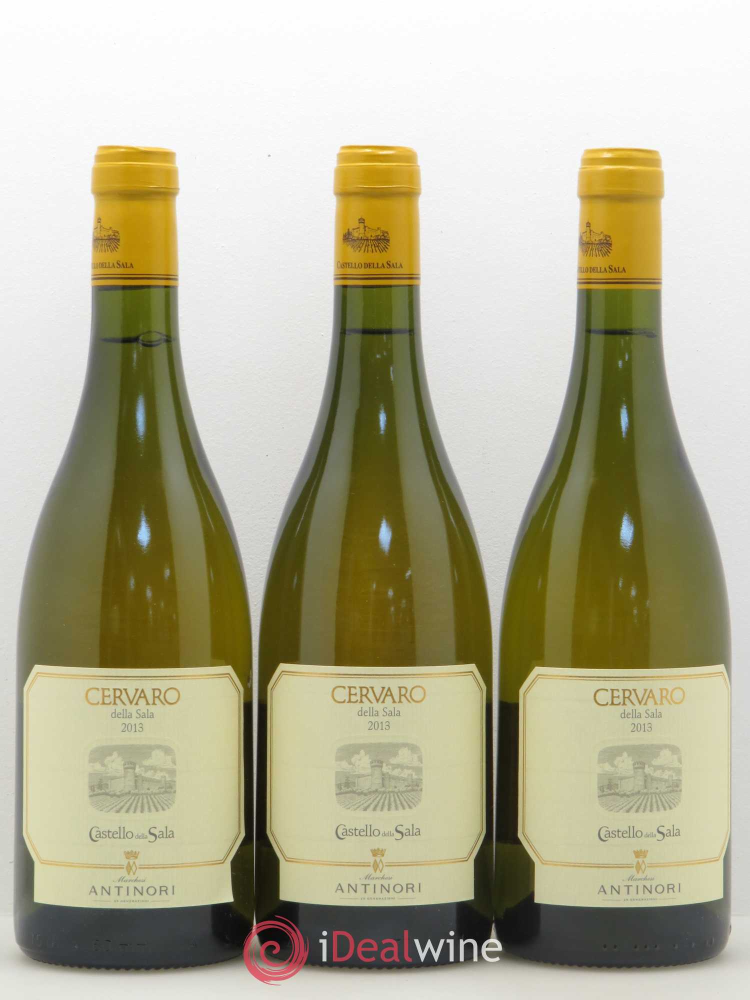 Italie Cervaro della Sala Marchesi Antinori 2013 - Posten von 3 Flaschen - 0