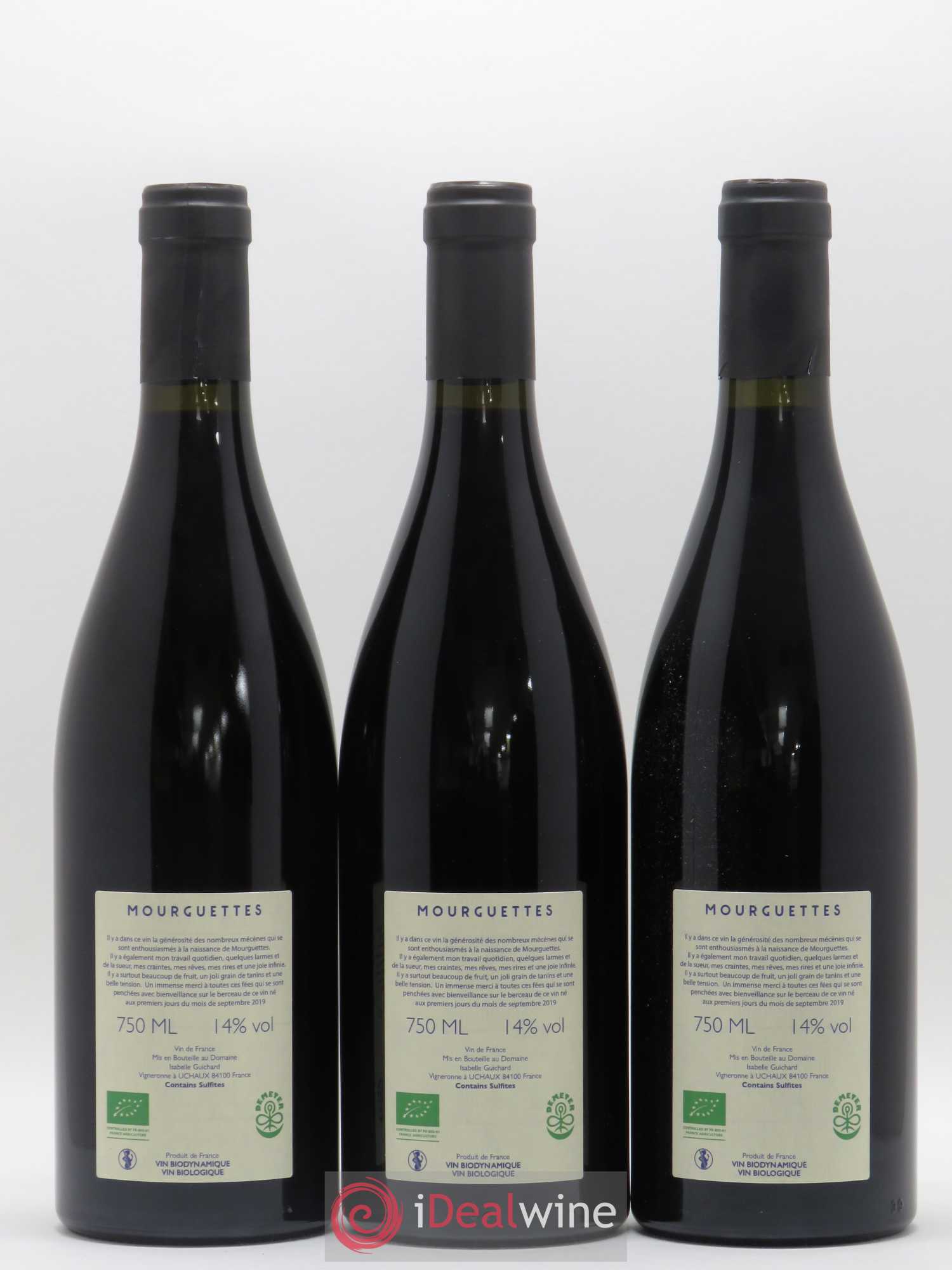 Vin de France Mourguettes Isabelle Guichard 2019 - Posten von 3 Flaschen - 1