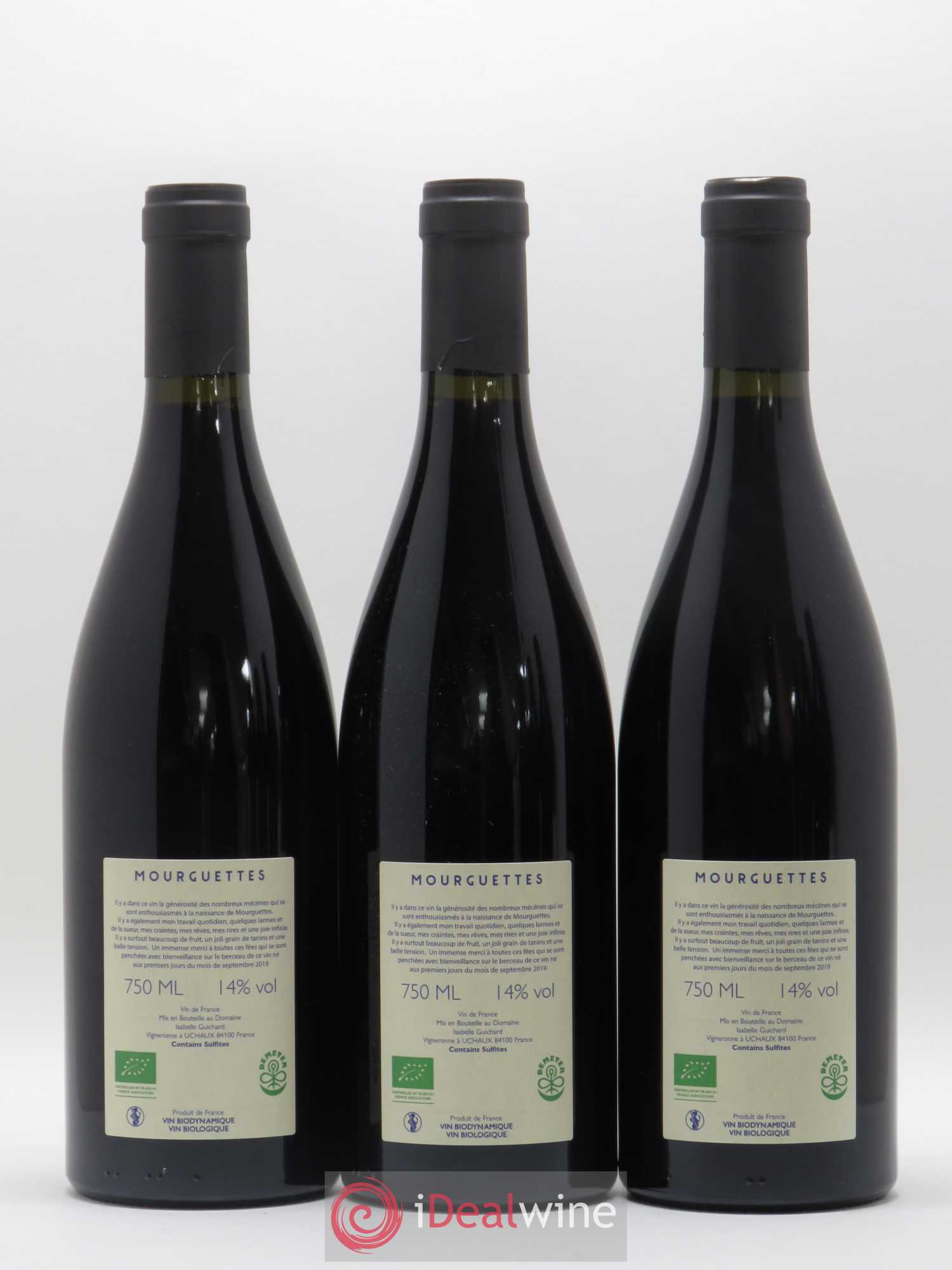 Vin de France Mourguettes Isabelle Guichard 2019 - Posten von 6 Flaschen - 2
