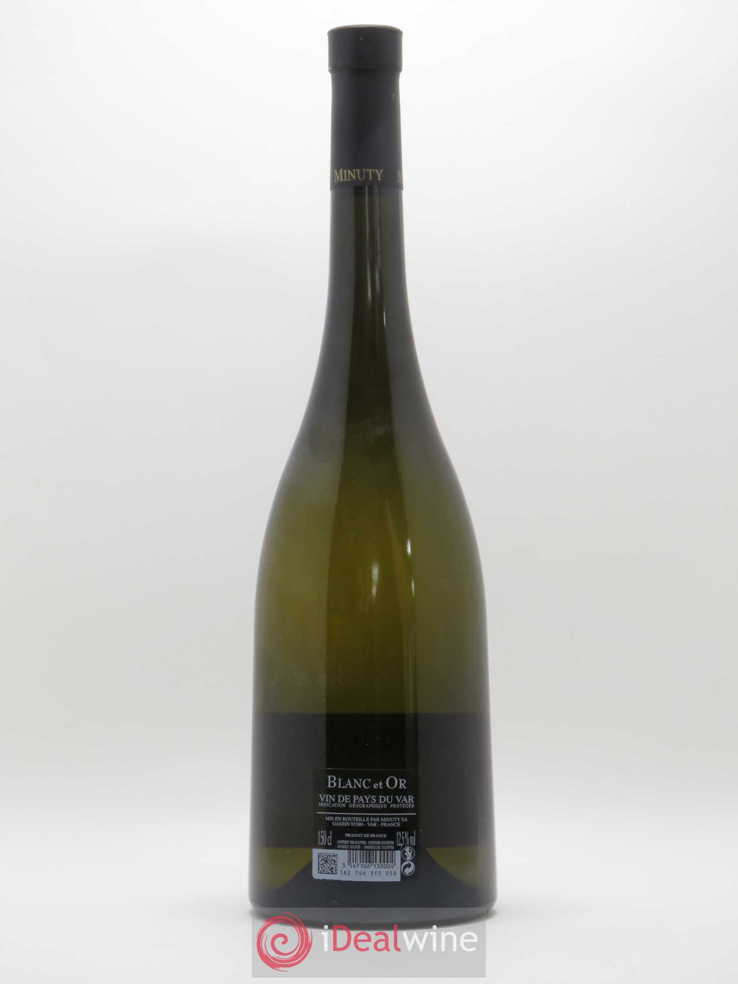IGP Pays du Var (Vin de Pays du Var) Vin de Pays Blanc & Or Château Minuty 2015 - Lot de 1 magnum - 1