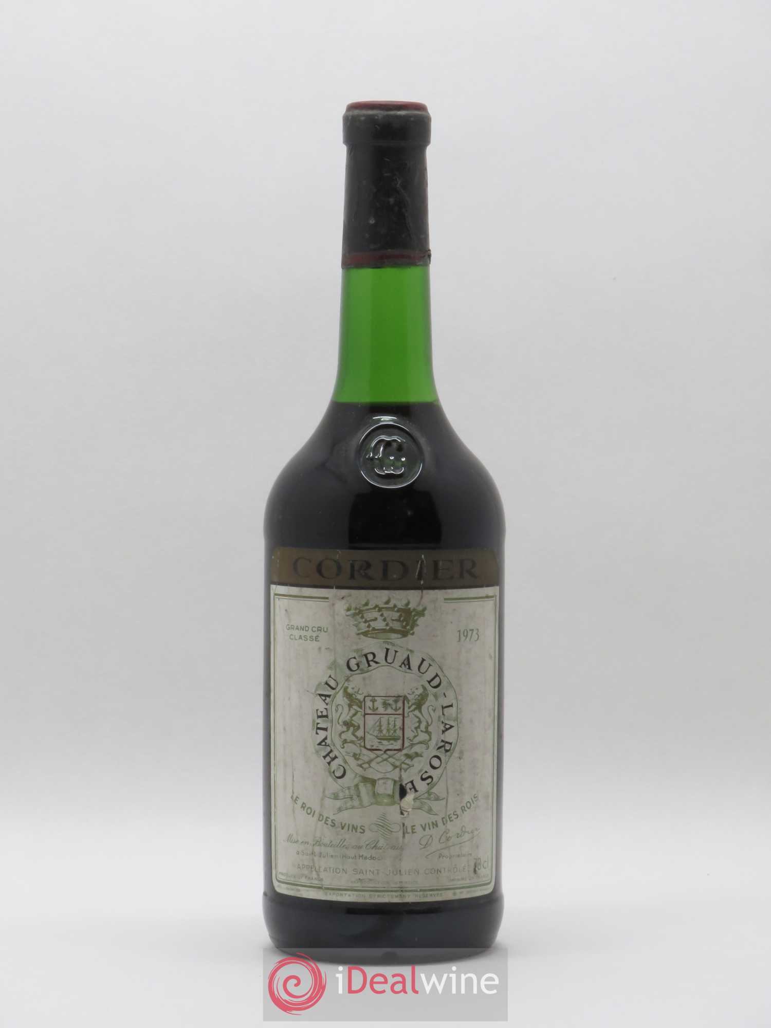Château Gruaud Larose 2ème Grand Cru Classé 1973 - Lot de 1 bouteille - 0