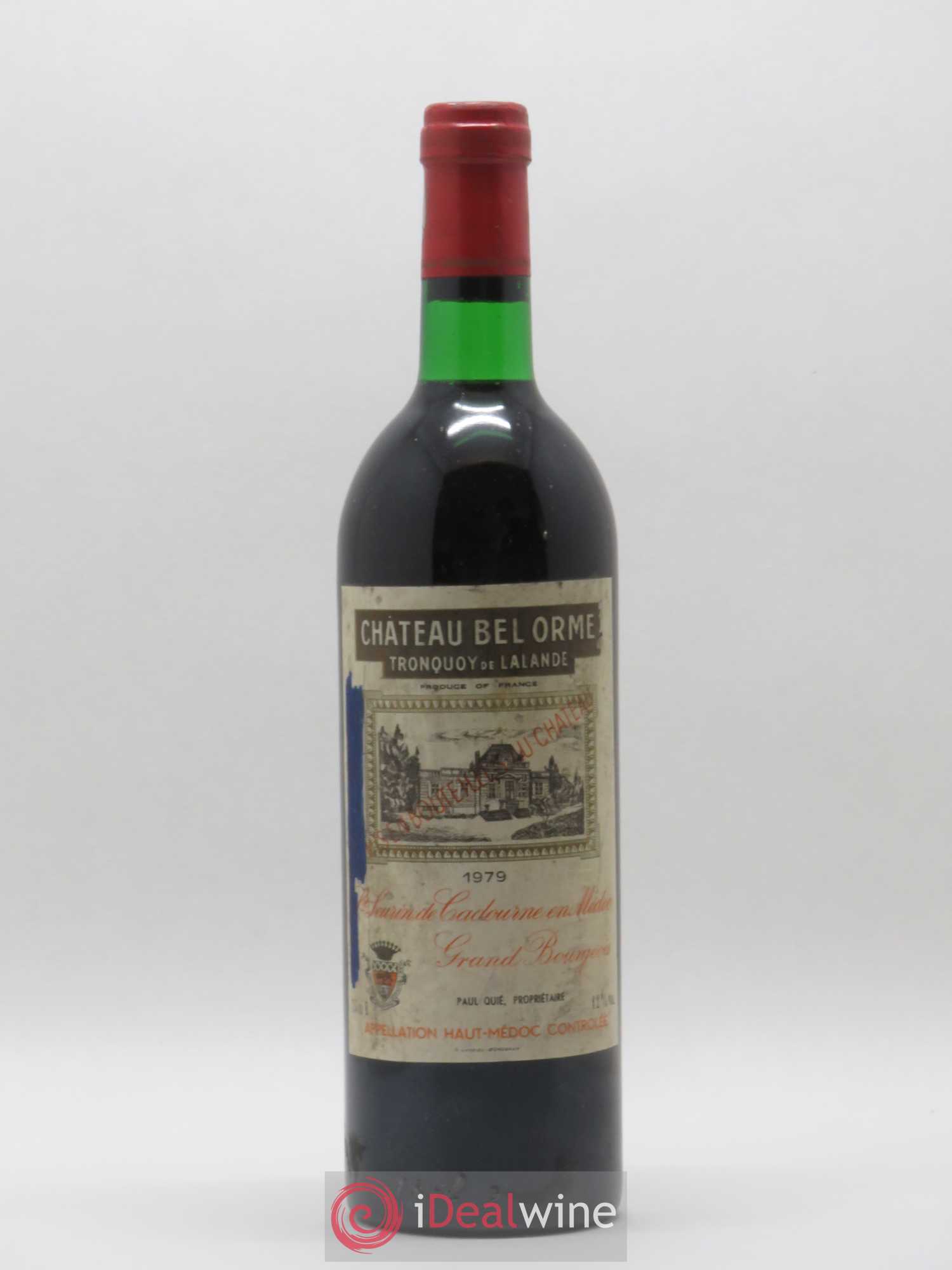 Château Bel Orme Tronquoy de Lalande Cru Bourgeois 1979 - Lot de 1 bouteille - 0