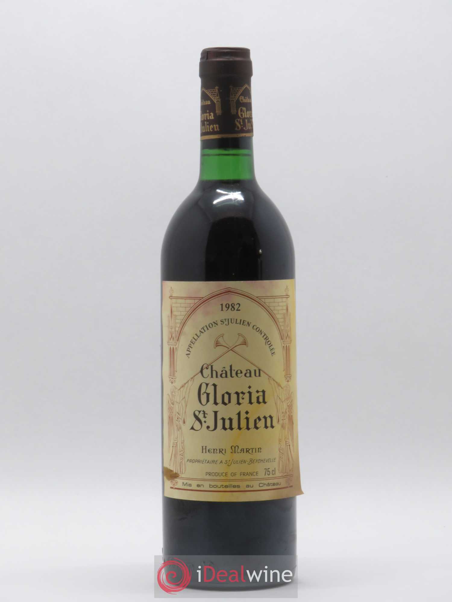 Château Gloria 1982 - Lot de 1 bouteille - 0