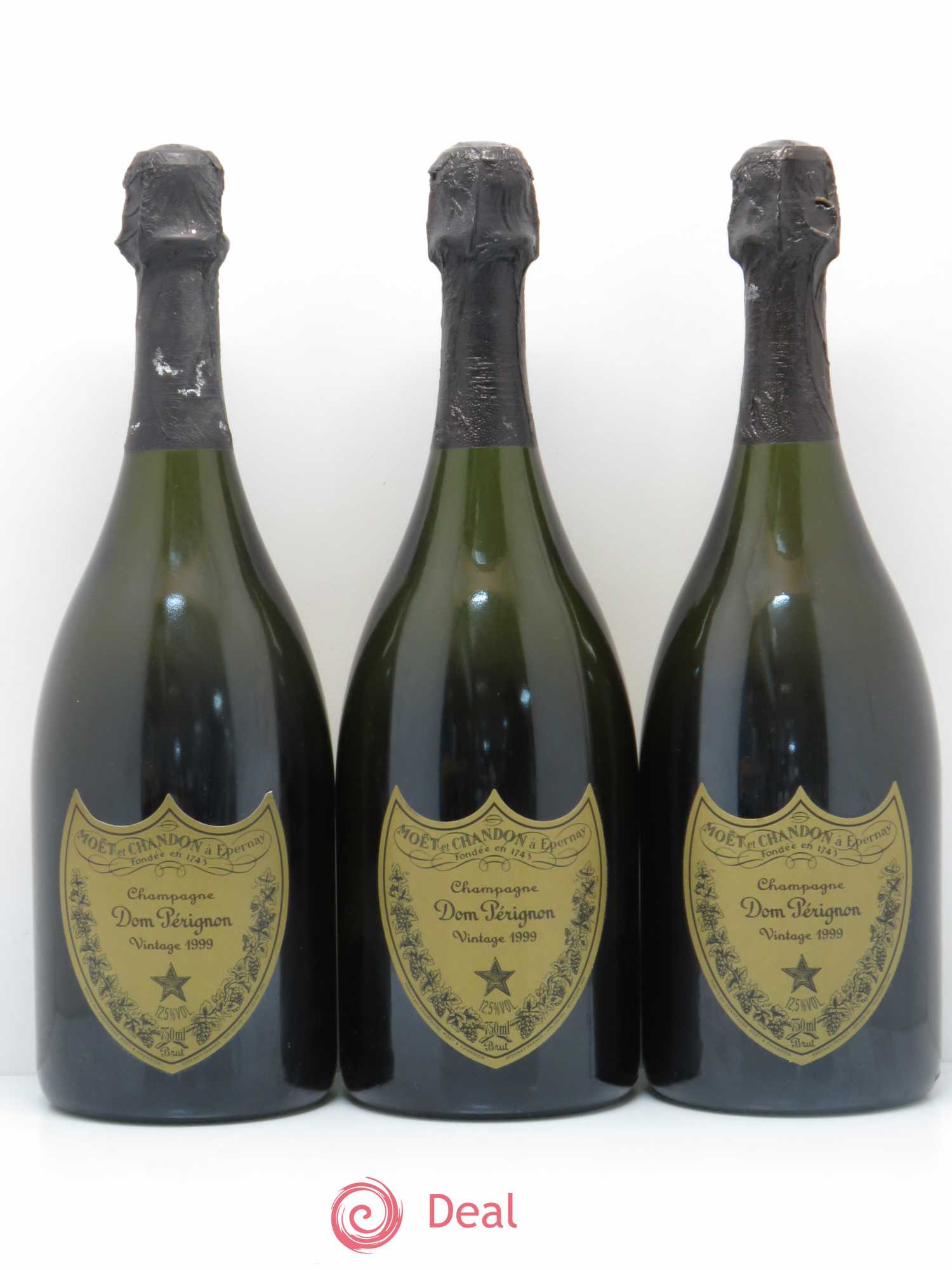 Brut Dom Pérignon 1999 - Lot de 3 bouteilles - 0