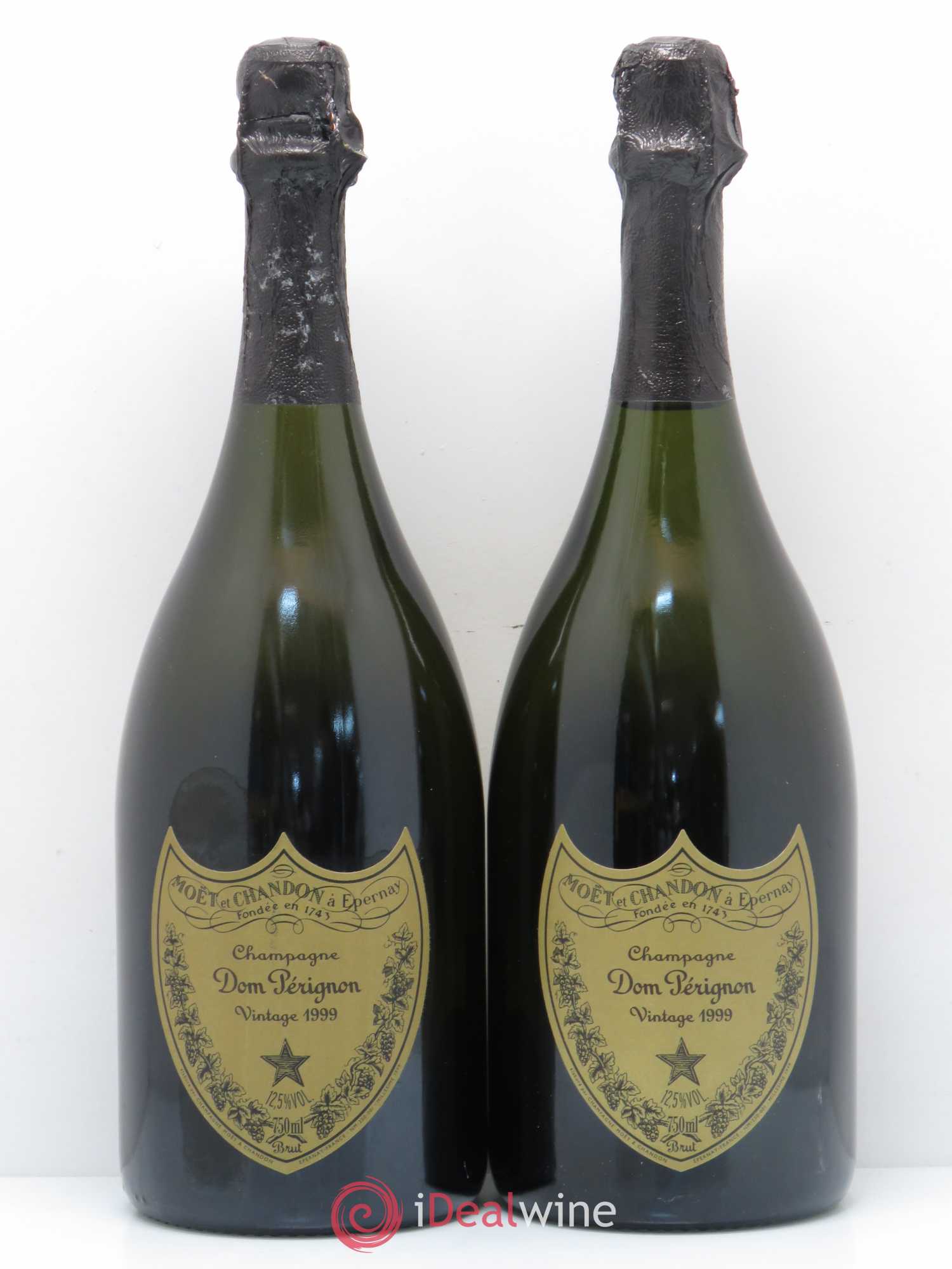 Brut Dom Pérignon 1999 - Lot de 2 bouteilles - 0