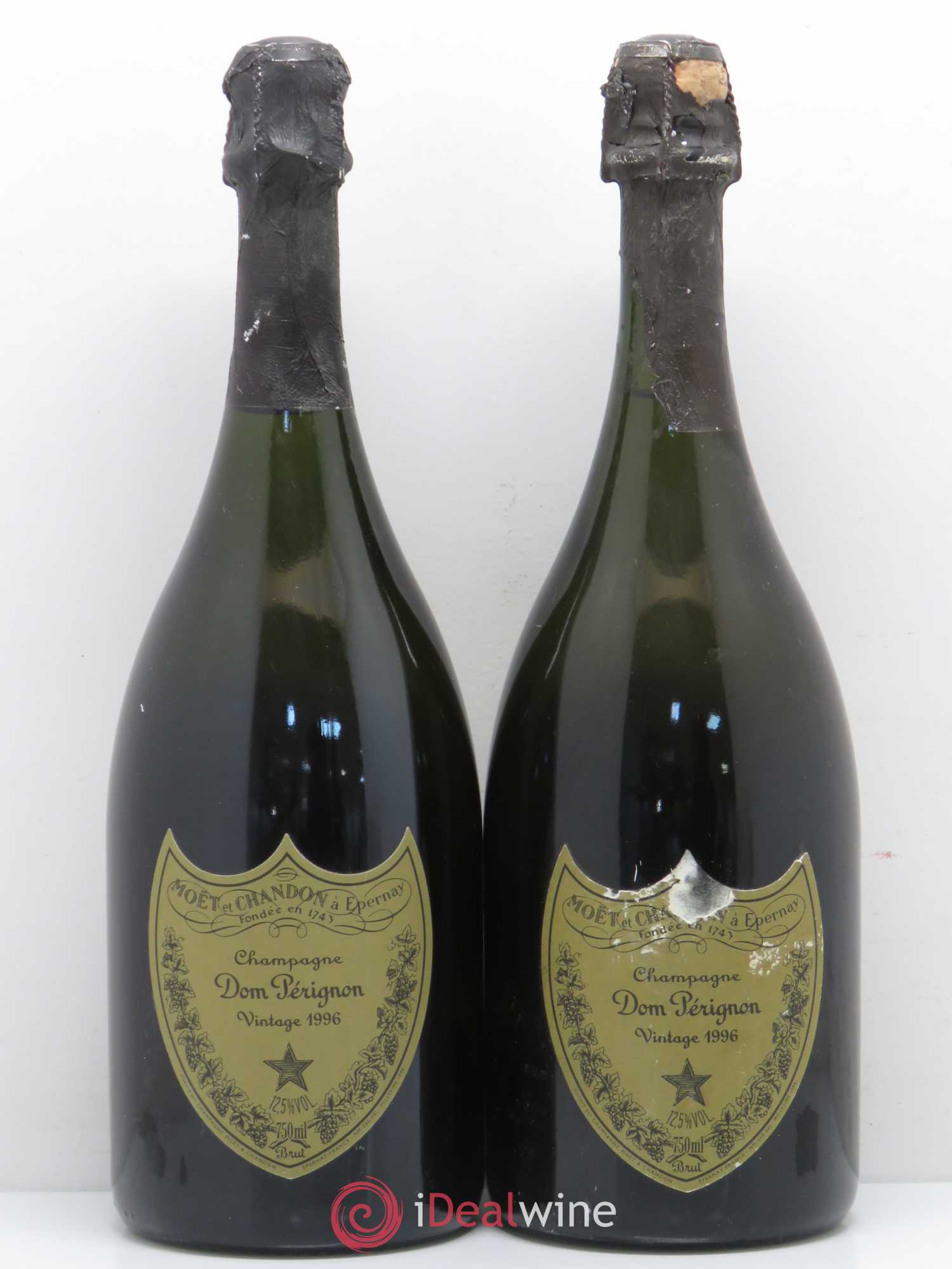 Brut Dom Pérignon 1996 - Lot de 2 bouteilles - 0