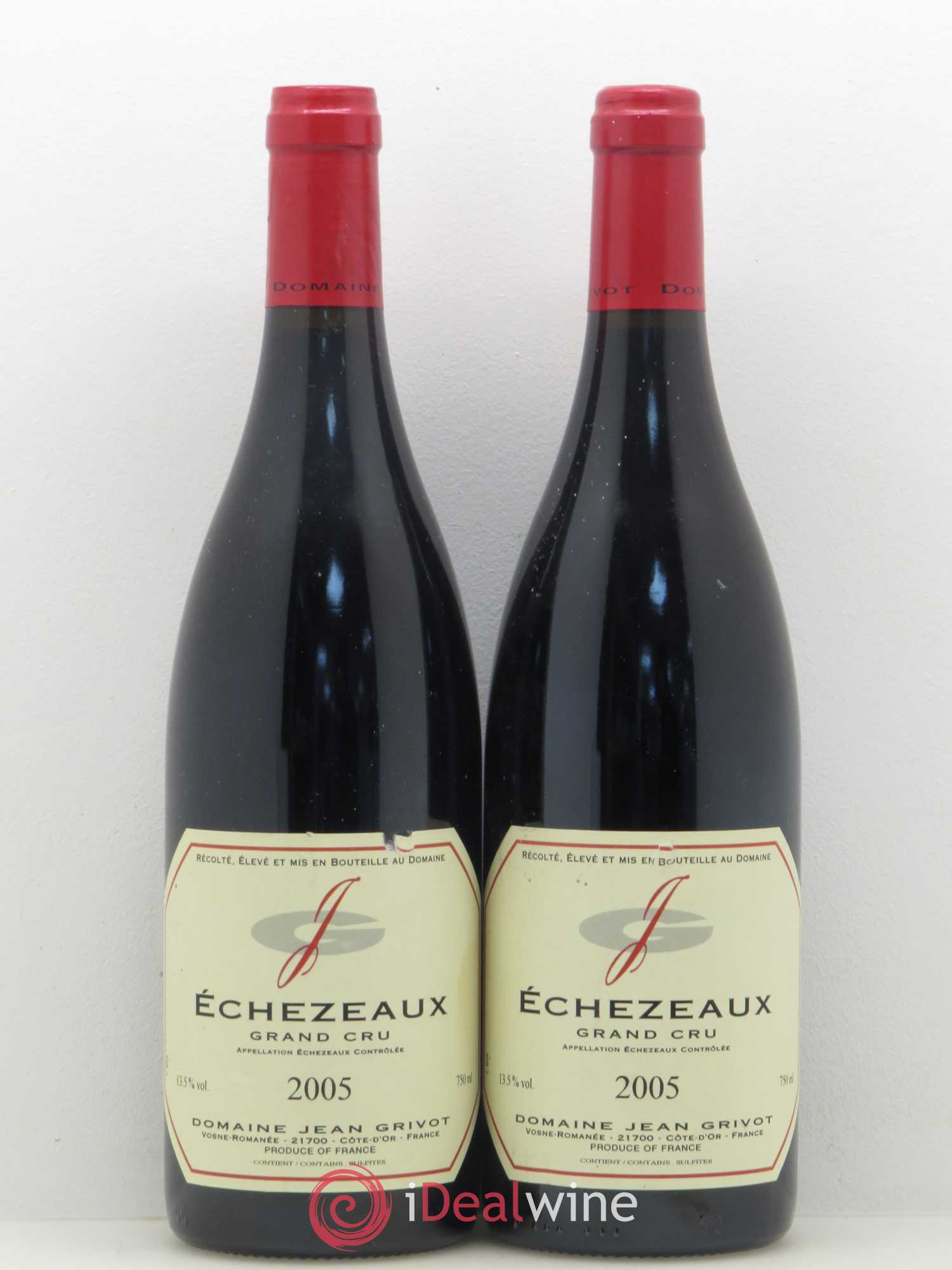 Echezeaux Grand Cru Jean Grivot 2005 - Lot de 2 bouteilles - 0
