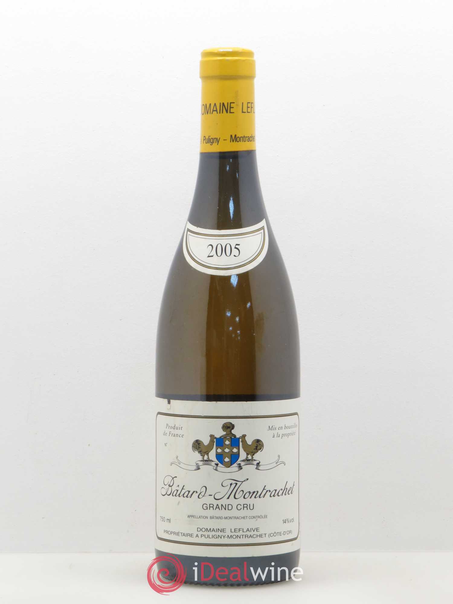 Bâtard-Montrachet Grand Cru Leflaive (Domaine) 2005 - Lot de 1 bouteille - 0