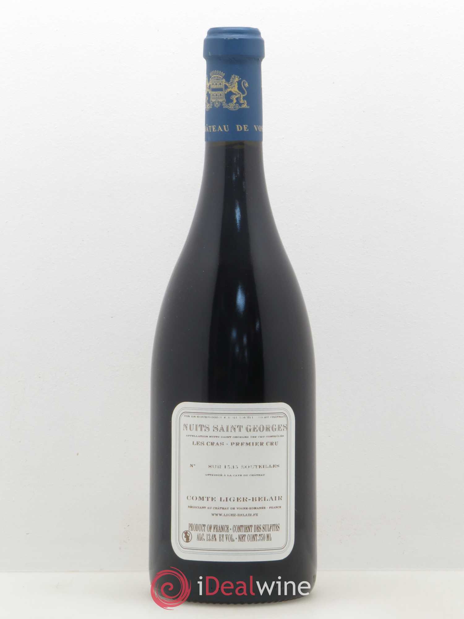 Nuits-Saint-Georges 1er Cru Aux Cras Comte Liger-Belair (Domaine du) 2006 - Lot de 1 bouteille - 1