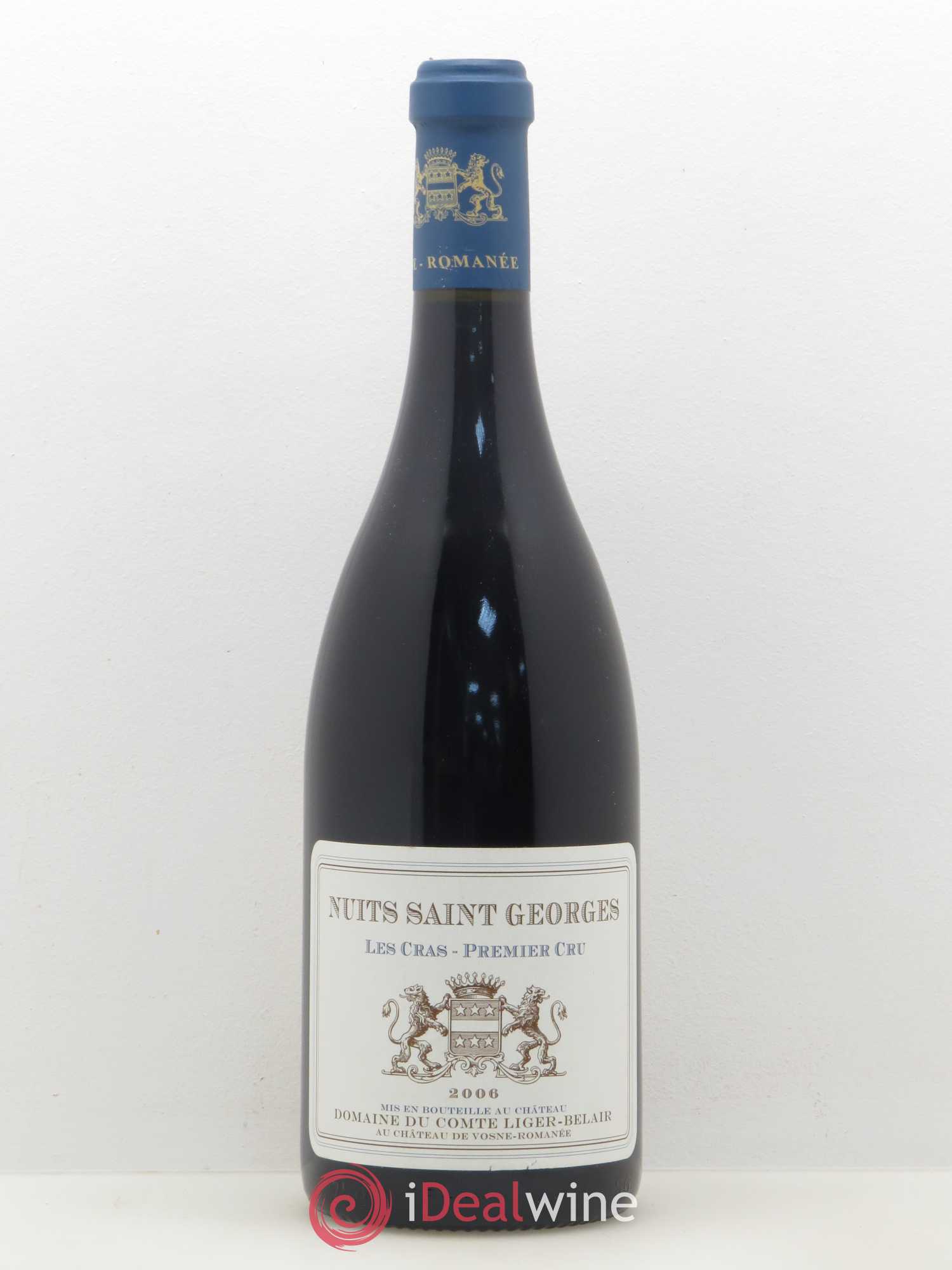Nuits-Saint-Georges 1er Cru Aux Cras Comte Liger-Belair (Domaine du) 2006 - Lot de 1 bouteille - 0