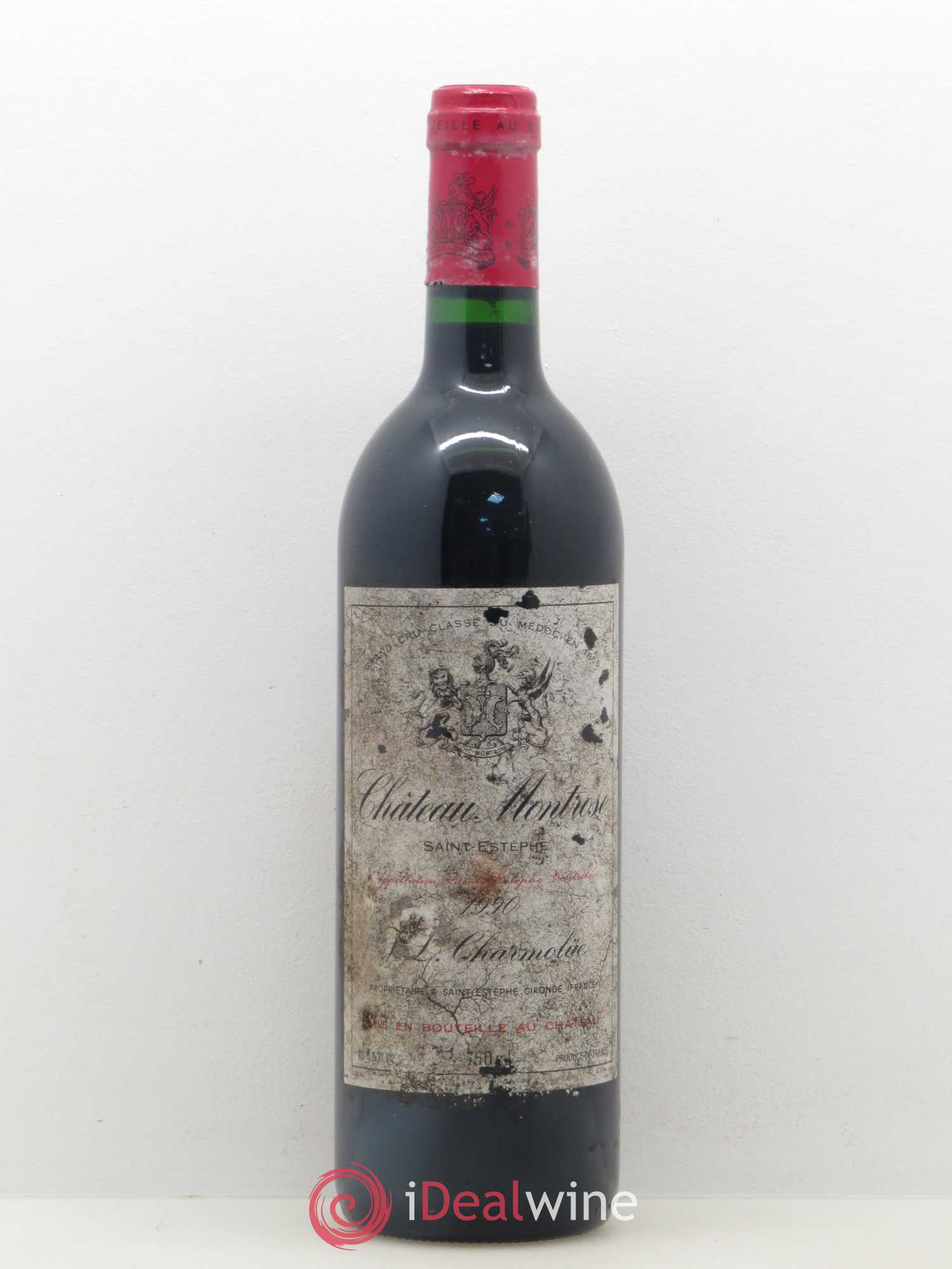 Château Montrose 2ème Grand Cru Classé 1990 - Lot de 1 bouteille - 0