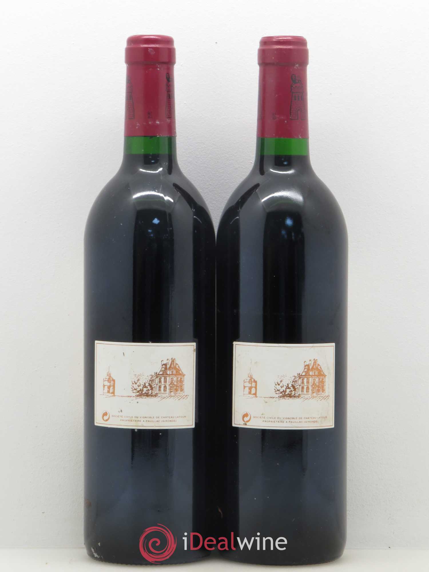 Château Latour 1er Grand Cru Classé 1994 - Lot de 2 bouteilles - 1