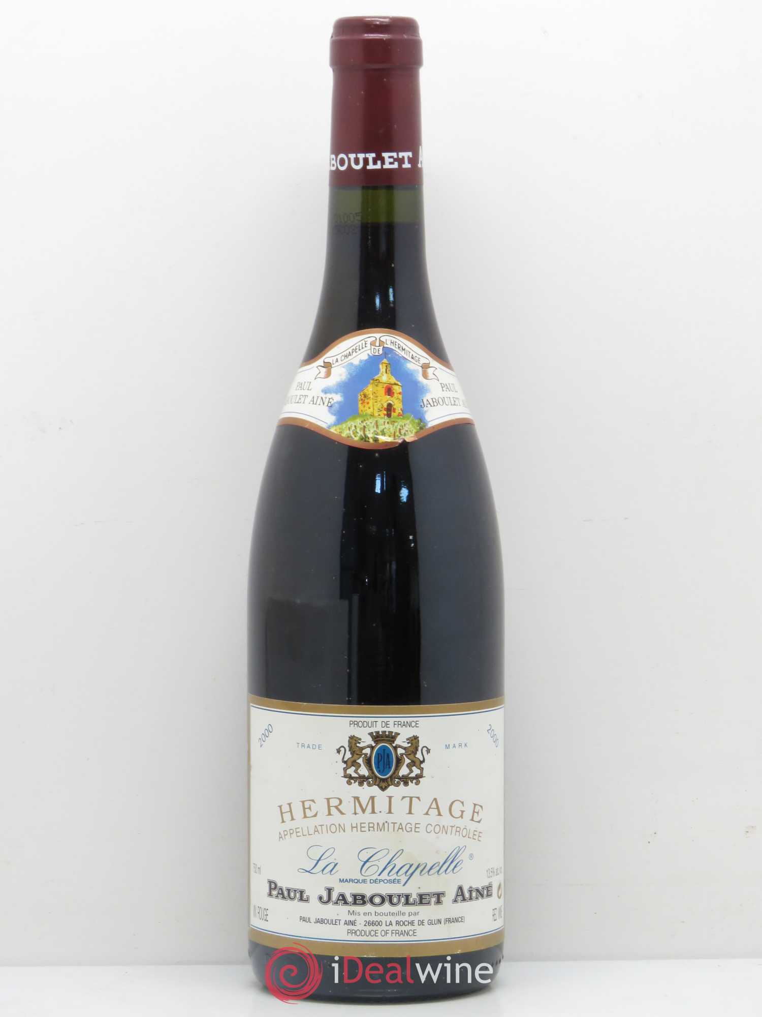 Hermitage La Chapelle Paul Jaboulet Ainé 2000 - Lot de 1 bouteille - 0